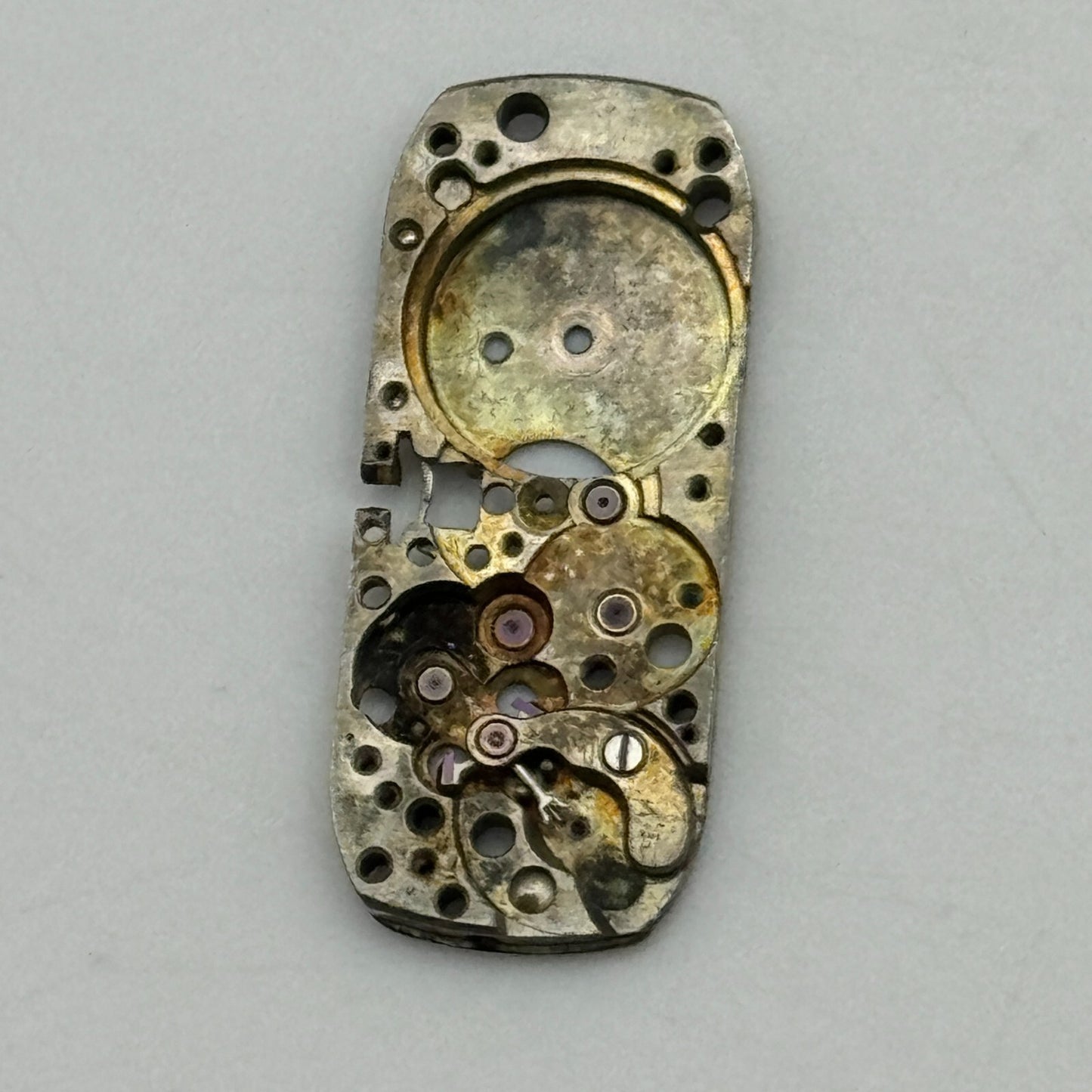 10mm Rolex Size M Patented Main Plate Manual Wind Vintage Watch Movement PARTS