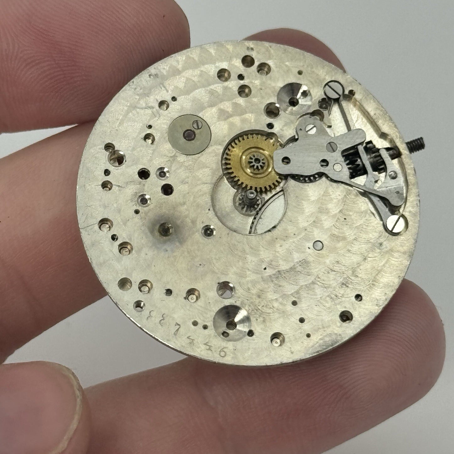 43.1mm Unidentified High Quality Balance Pocket Watch Movement FOR PARTS Repair