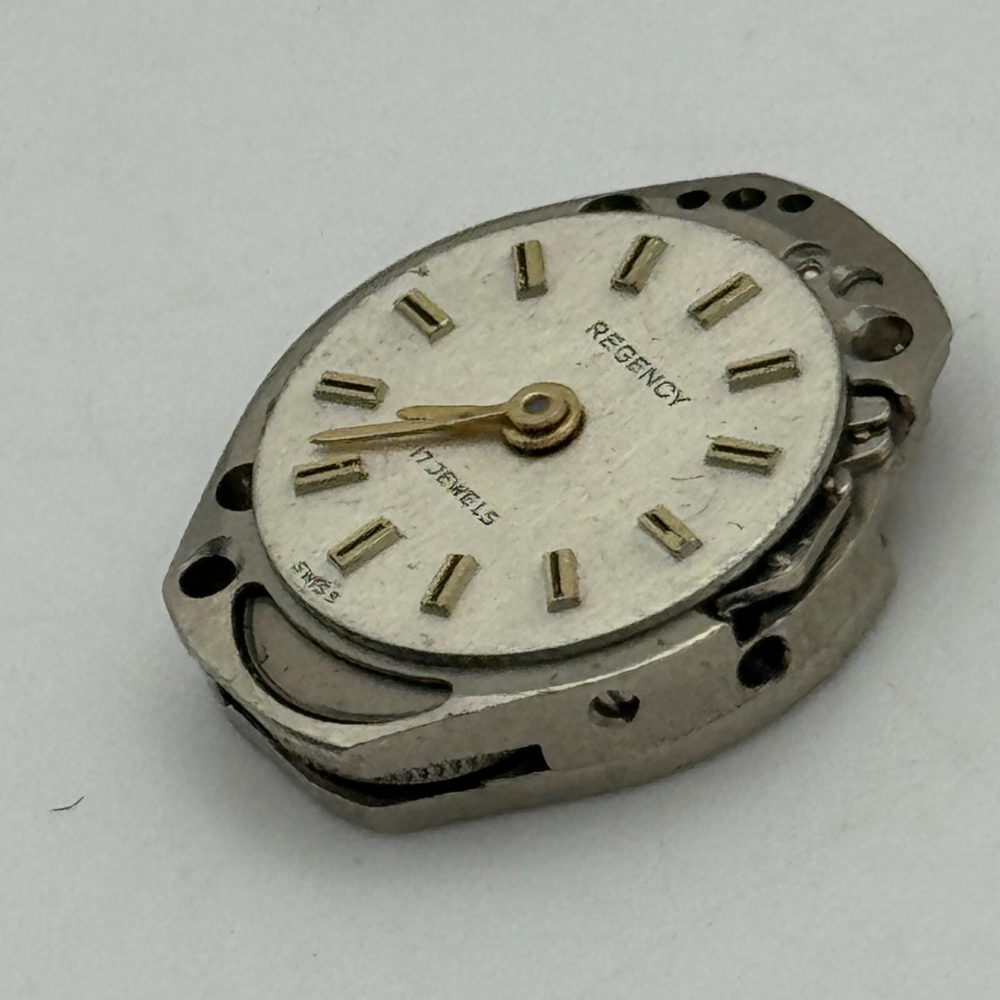 15.3mm Ladies Regency FHF ST 69-21 Balance Ok Swiss Watch Movement PARTS SPARES