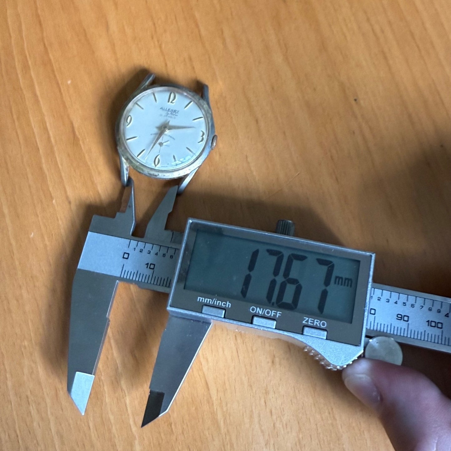 34mm Allenby Helsa Finest Mainspring Brevete 314705 Vintage Manual Watch PARTS