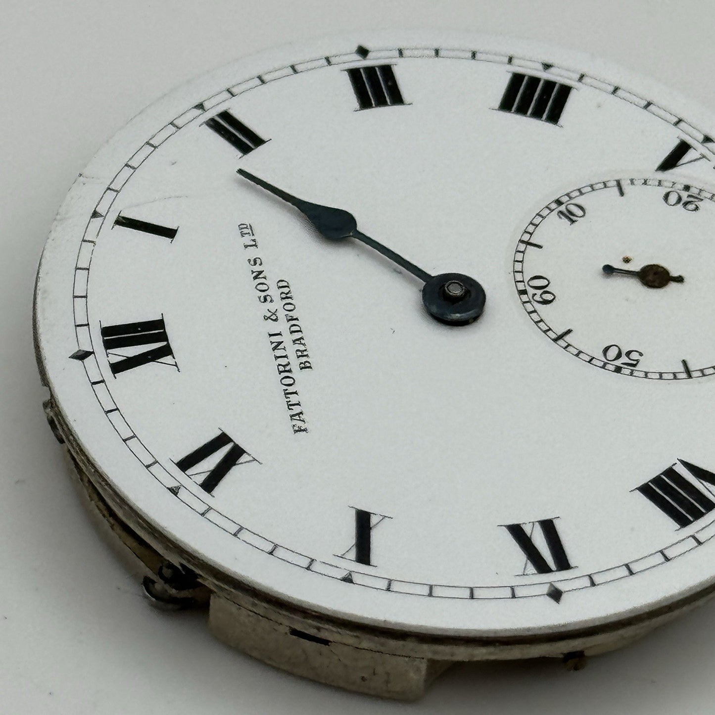 43mm Cyma 999 Fattorini & Sons Bradford Open Face Pocket Watch Movement PARTS