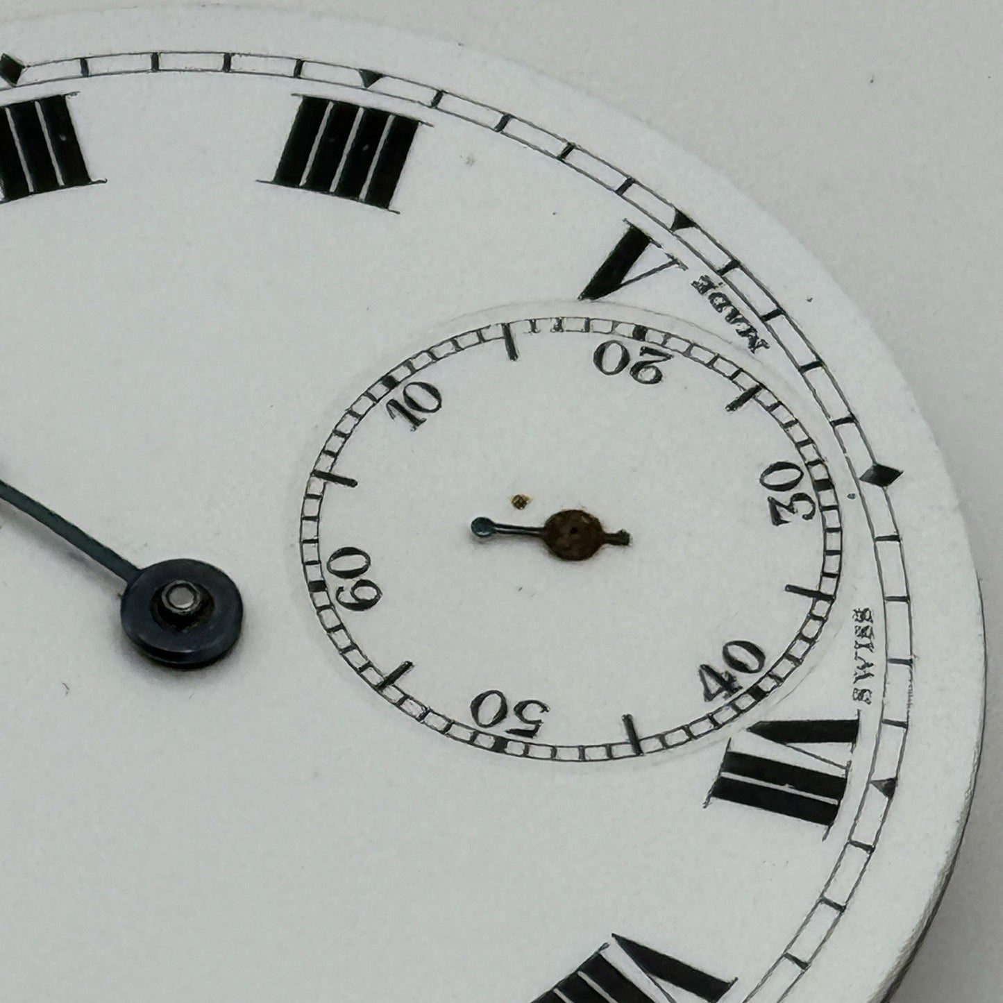 43mm Cyma 999 Fattorini & Sons Bradford Open Face Pocket Watch Movement PARTS