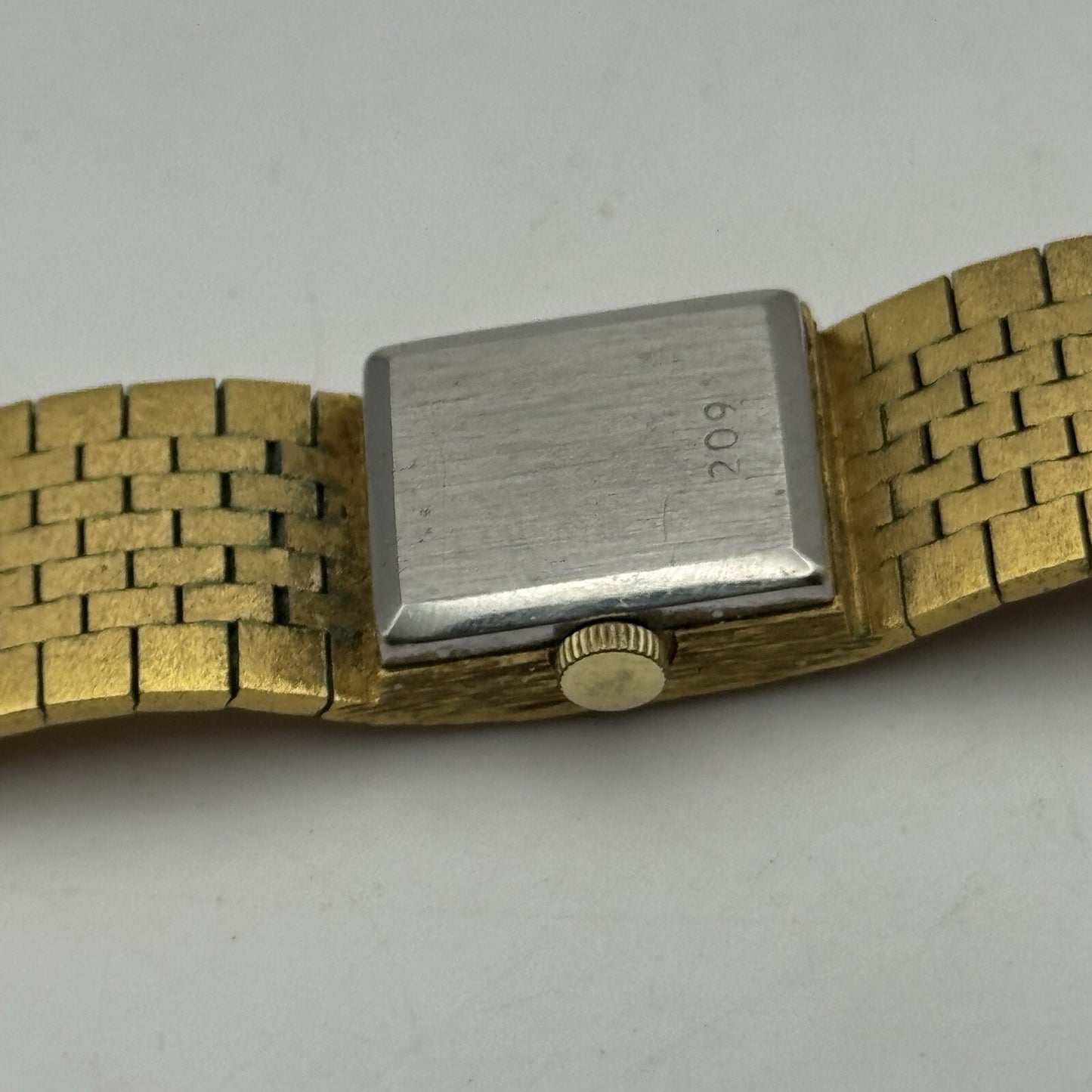 15mm Ladies Rotary Gold Plated Manual Wind Swiss Vintage Watch REQUIRES SERVICE
