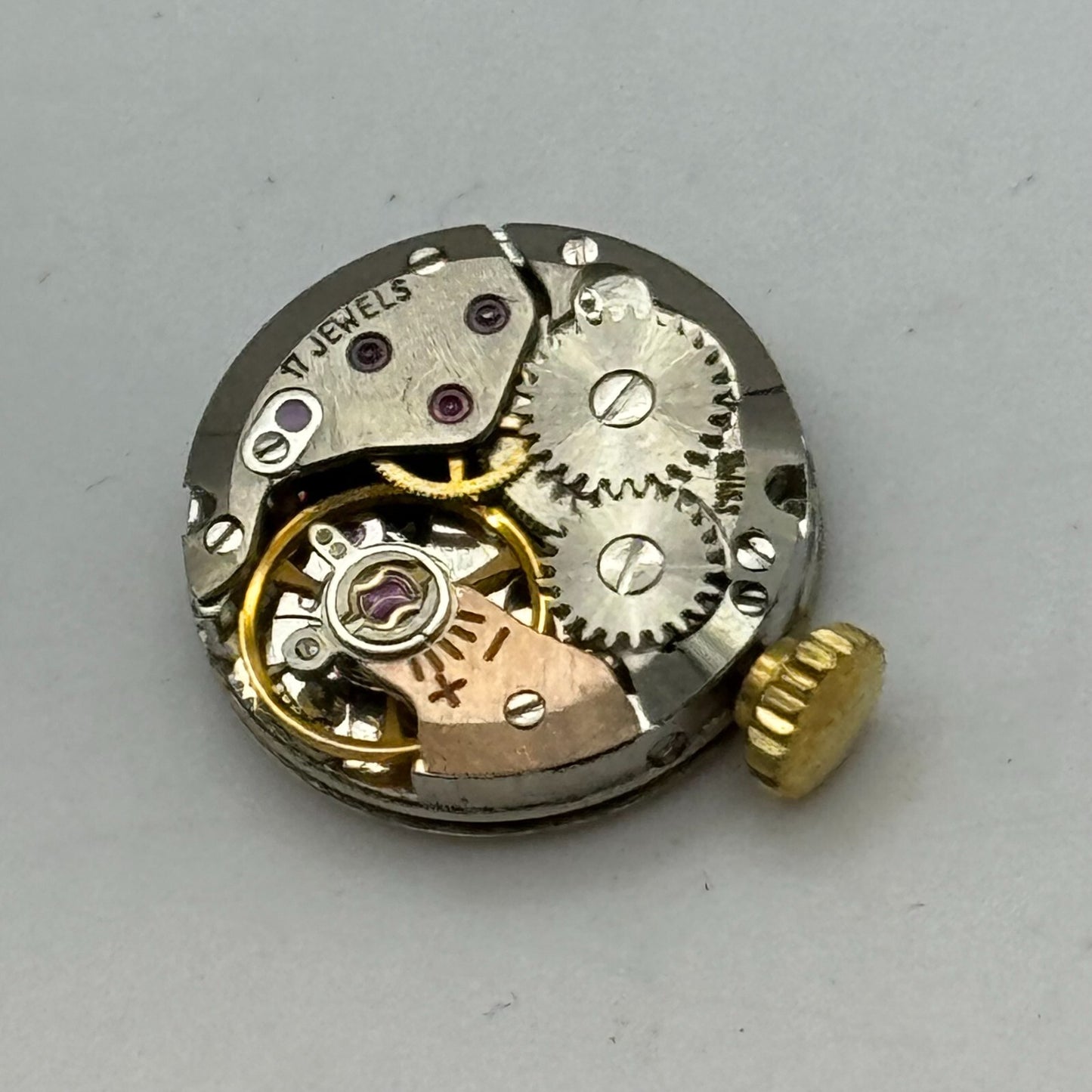 15.5mm Ladies Running Garrard ETA 2412 Manual Wind Watch Movement PARTS SPARES