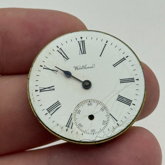 0s Men’s Waltham Grade Seaside Model 1901 American Watch Movement PARTS SPARES