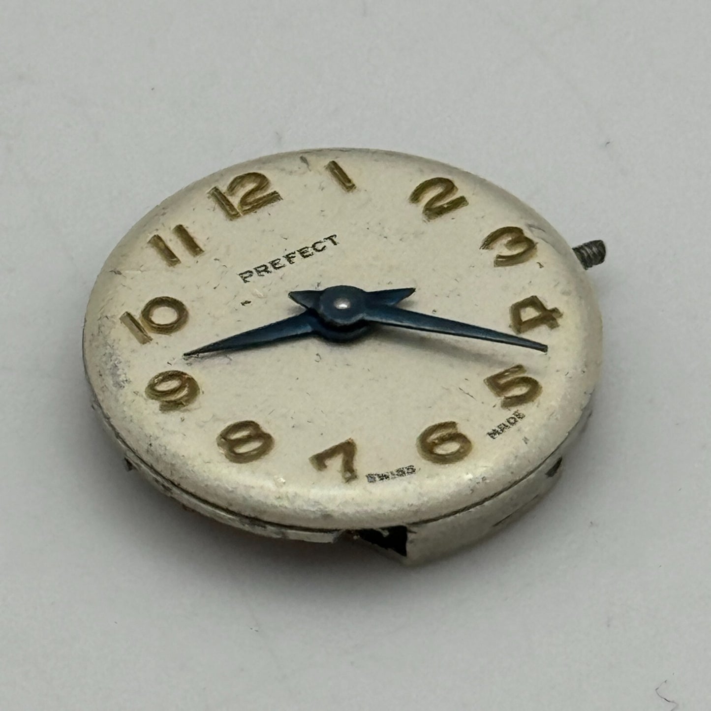 17.4mm Prefect Felsa F 4022 Manual Wind Watch Movement Swiss Vintage PARTS SPARE