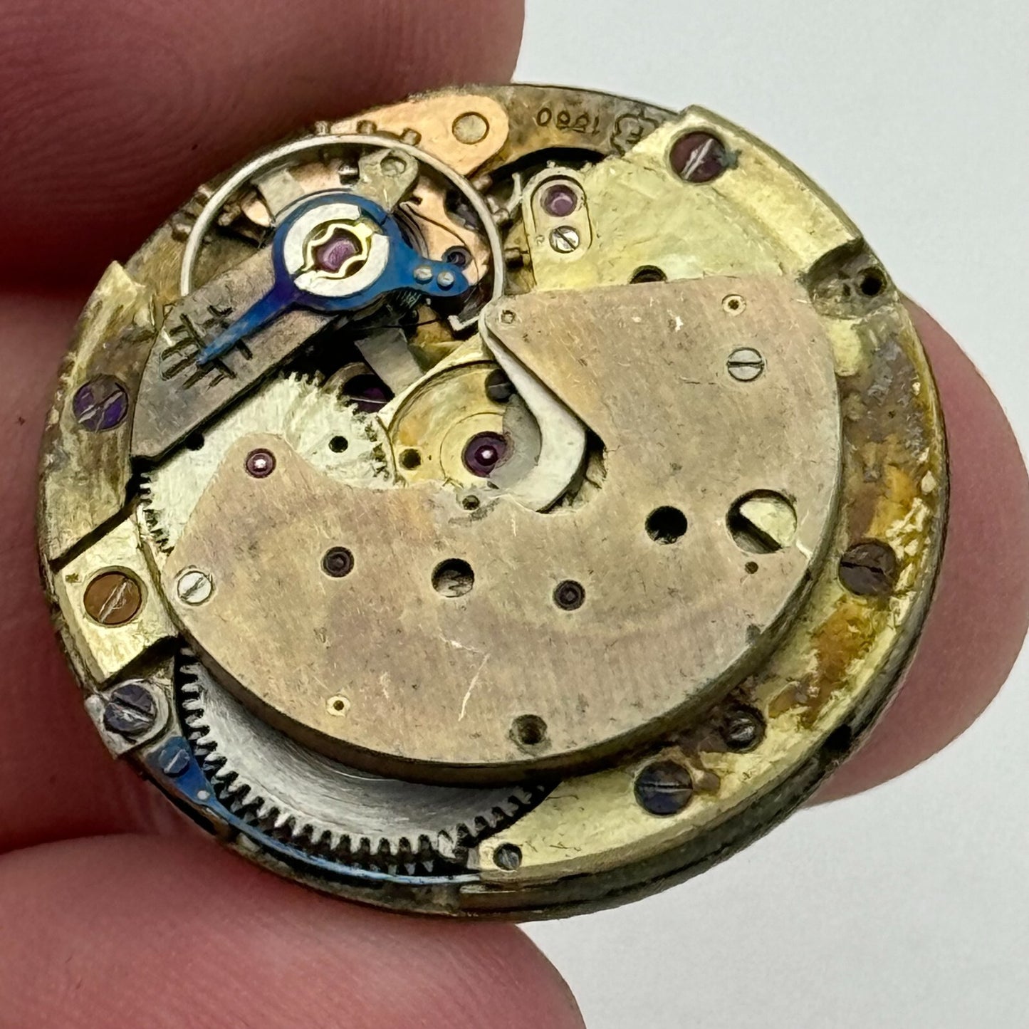 26.2mm Mens Felsa 1560 Automatic Balance Ok Swiss Watch Movement PARTS REPAIR