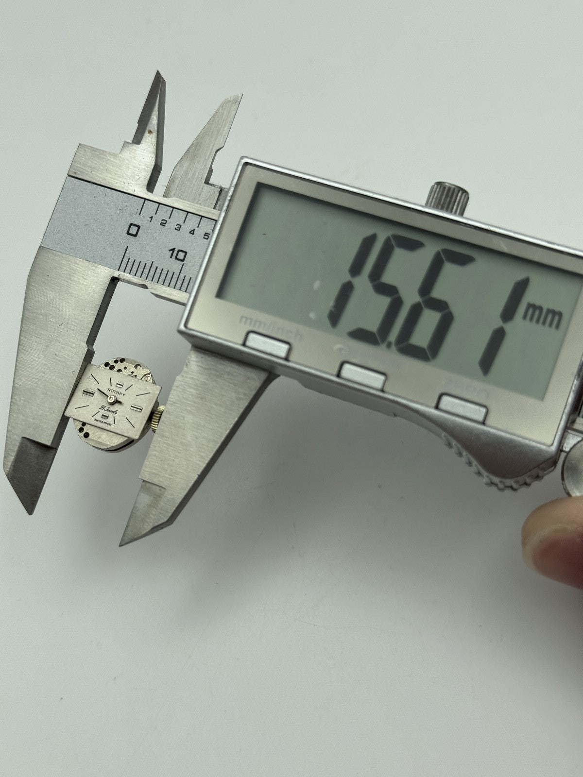 12.9mm Vintage Rotary AS 1677 Manual Wind Swiss Watch Movement PARTS REPAIR