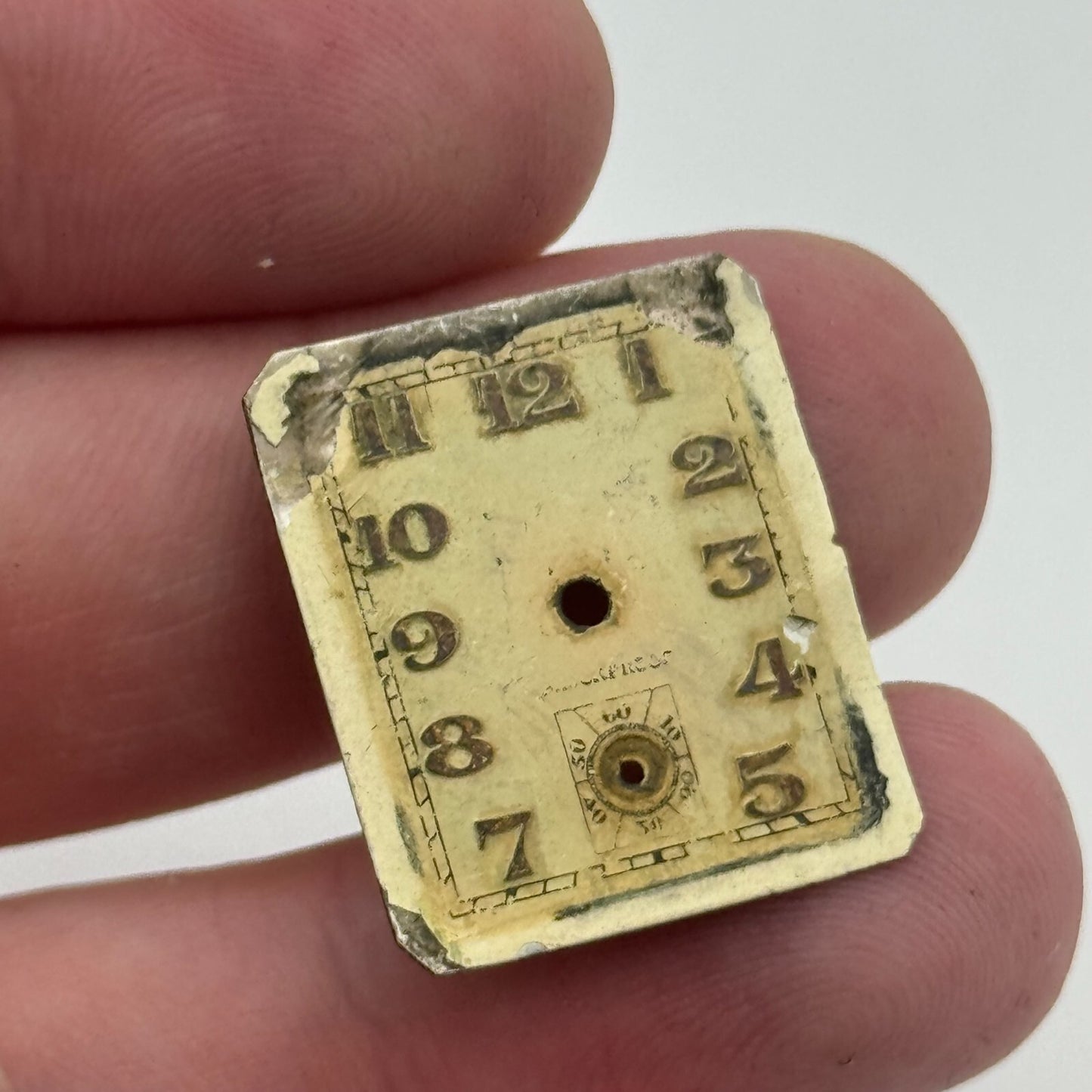 23.7mm Running Rotary AS 340 Manual Wind Watch Movement Swiss Vintage PARTS