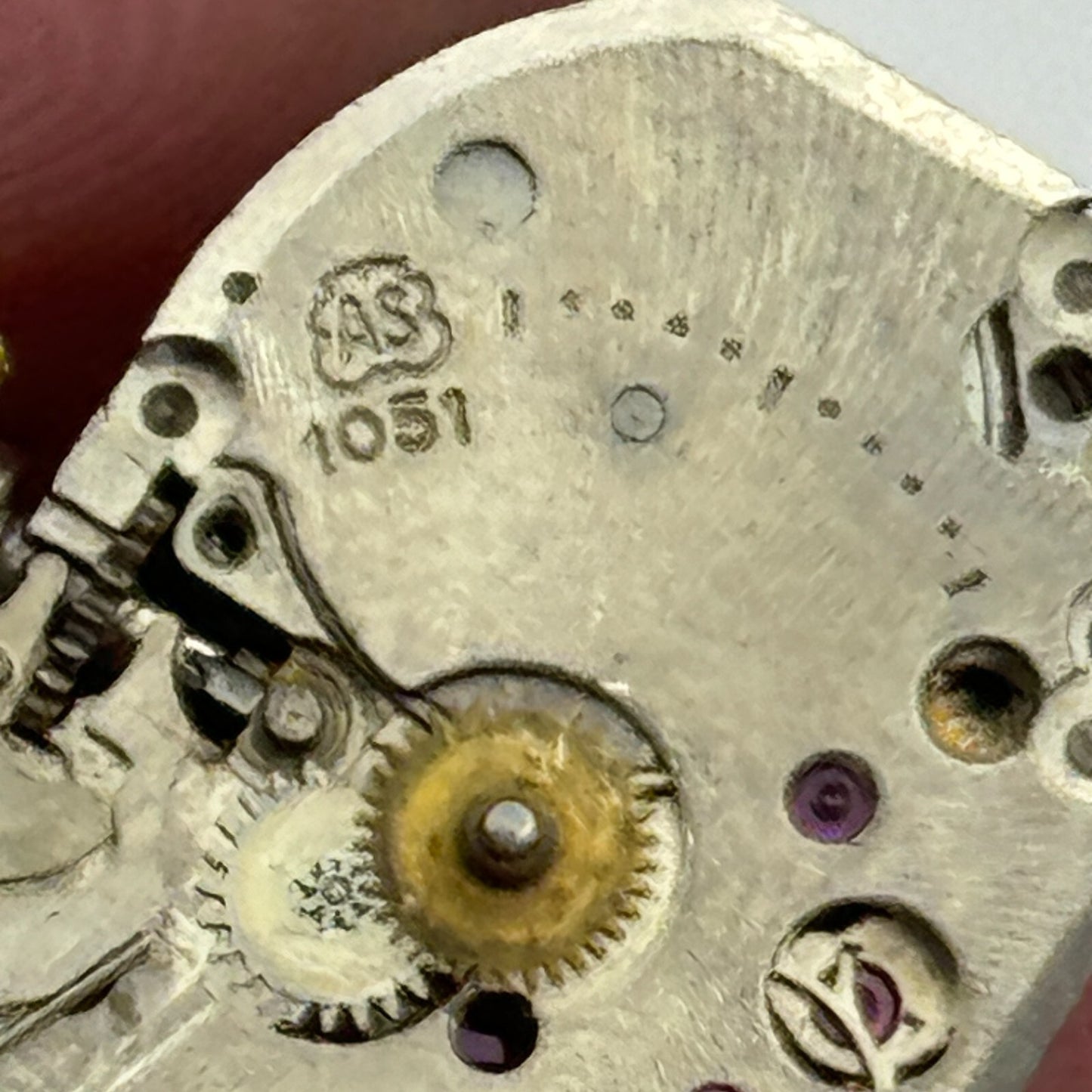 12.8mm Ladies AS 1051 A Schild Manual Wind Watch Movement Swiss Vintage PARTS