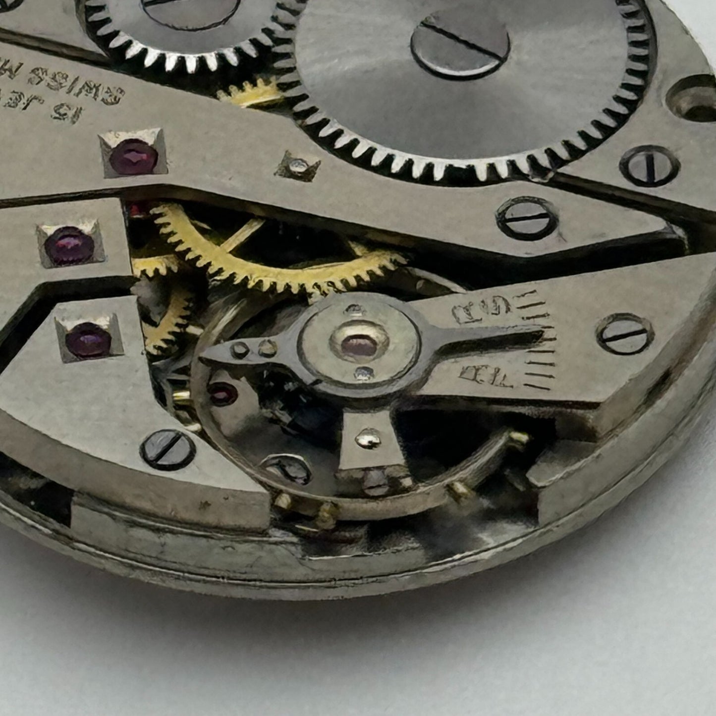 23.6mm Running Felsa F 294 Manual Wind 15 Jewels Swiss Made Watch Movement PARTS