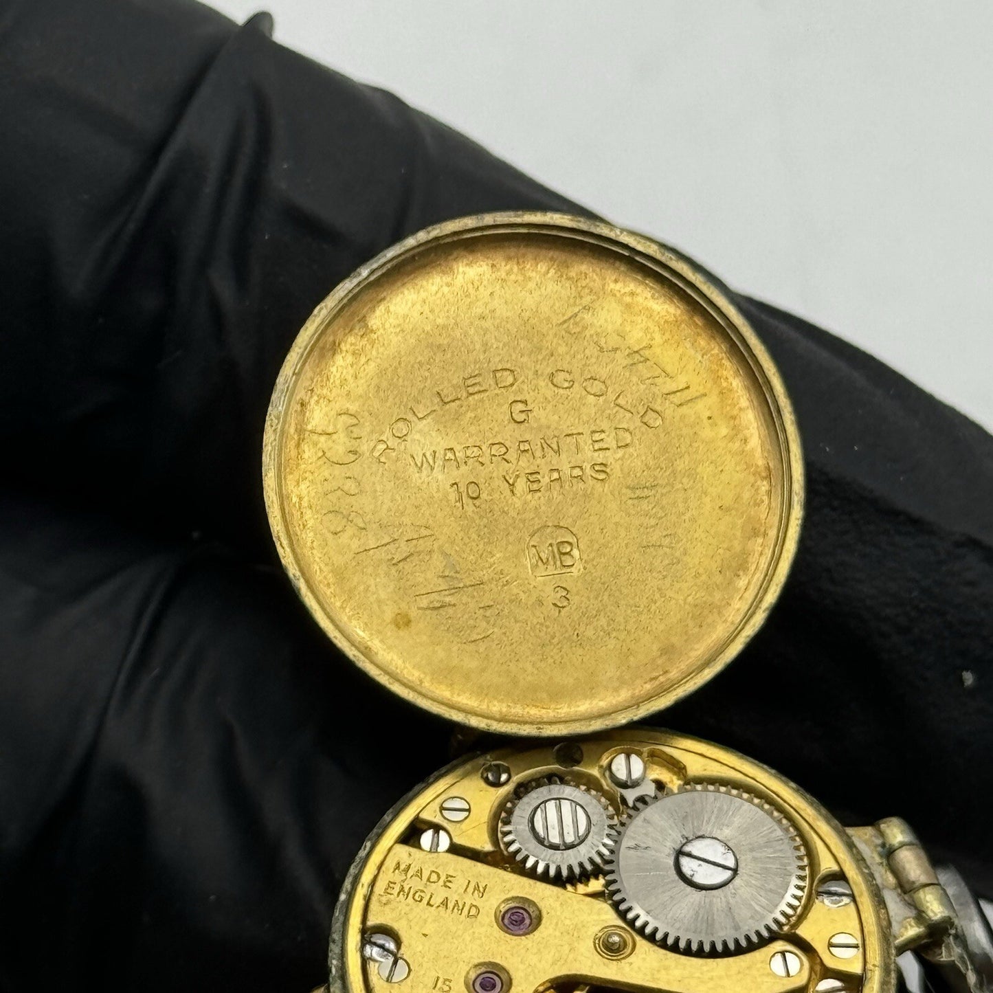21mm Women’s Smiths De Luxe Rolled Gold Running Watch For Restoration
