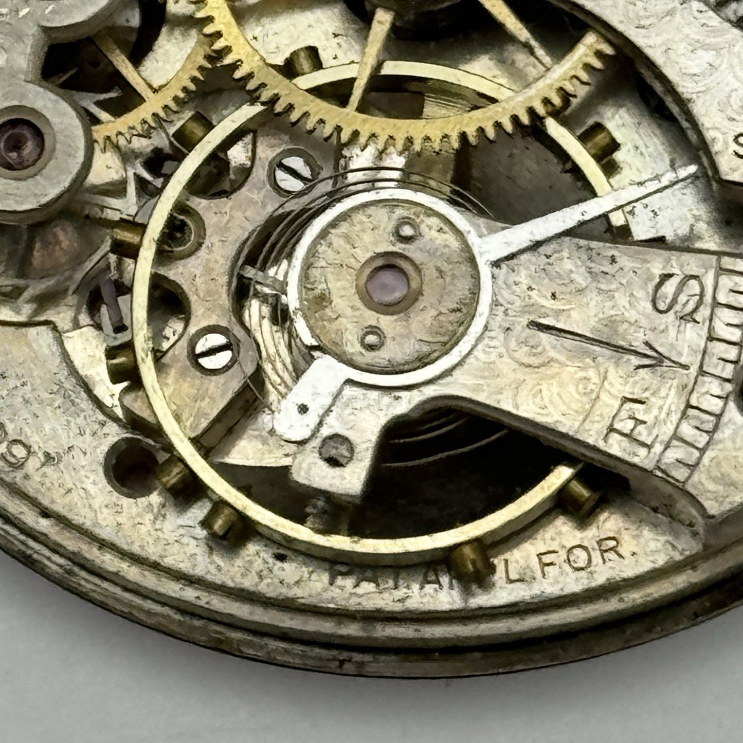 43mm Cyma 999 Fattorini & Sons Bradford Open Face Pocket Watch Movement PARTS