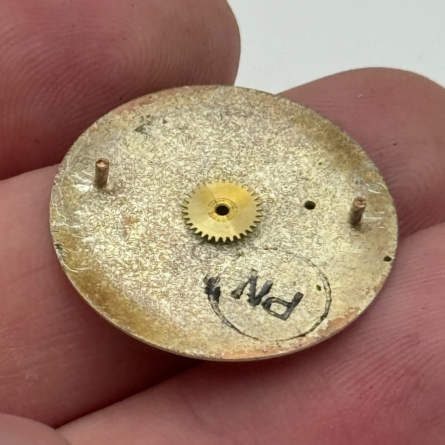 23.7mm Enicar A-R 412 Swiss Balance Ok Manual Wind Watch Movement Vintage PARTS