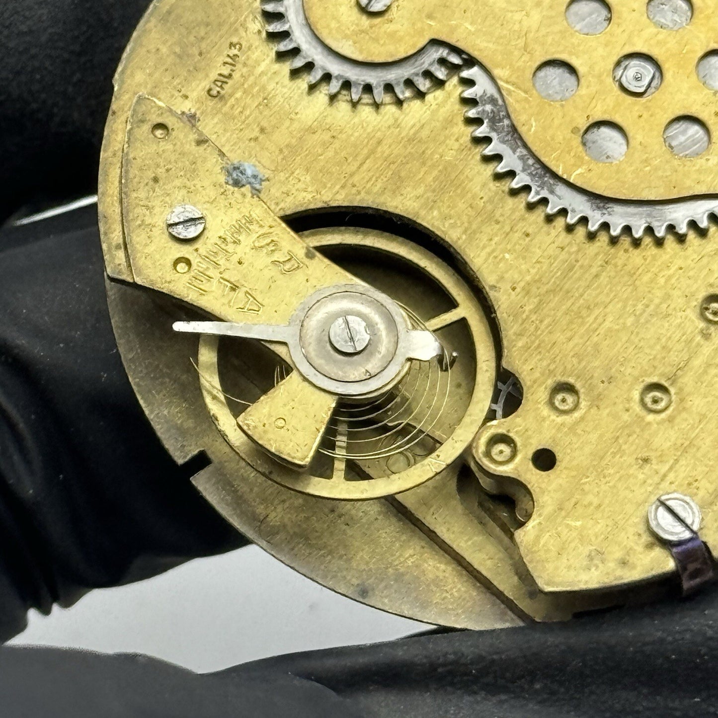 44mm Bentima Shockproof Swiss Antique Pocket Watch Movement FOR PARTS