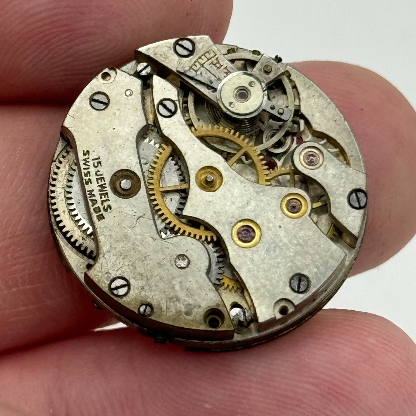 23.6mm High Grade MST Balance Ok Swiss Manual Wind 15 Jewel Watch Movement PARTS