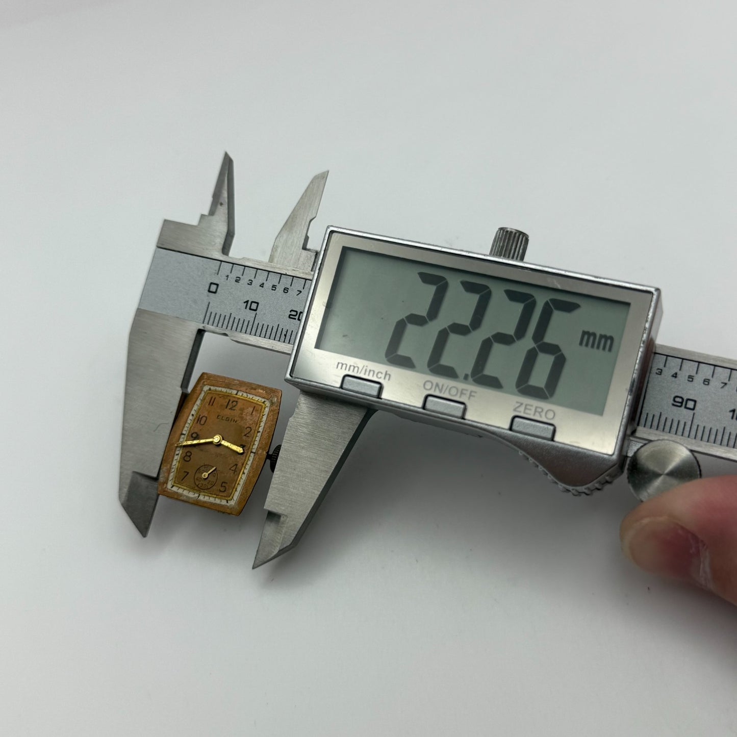 Running 1939 Vintage 15/0s Elgin 537 Model 1 American Watch Movement FOR PARTS