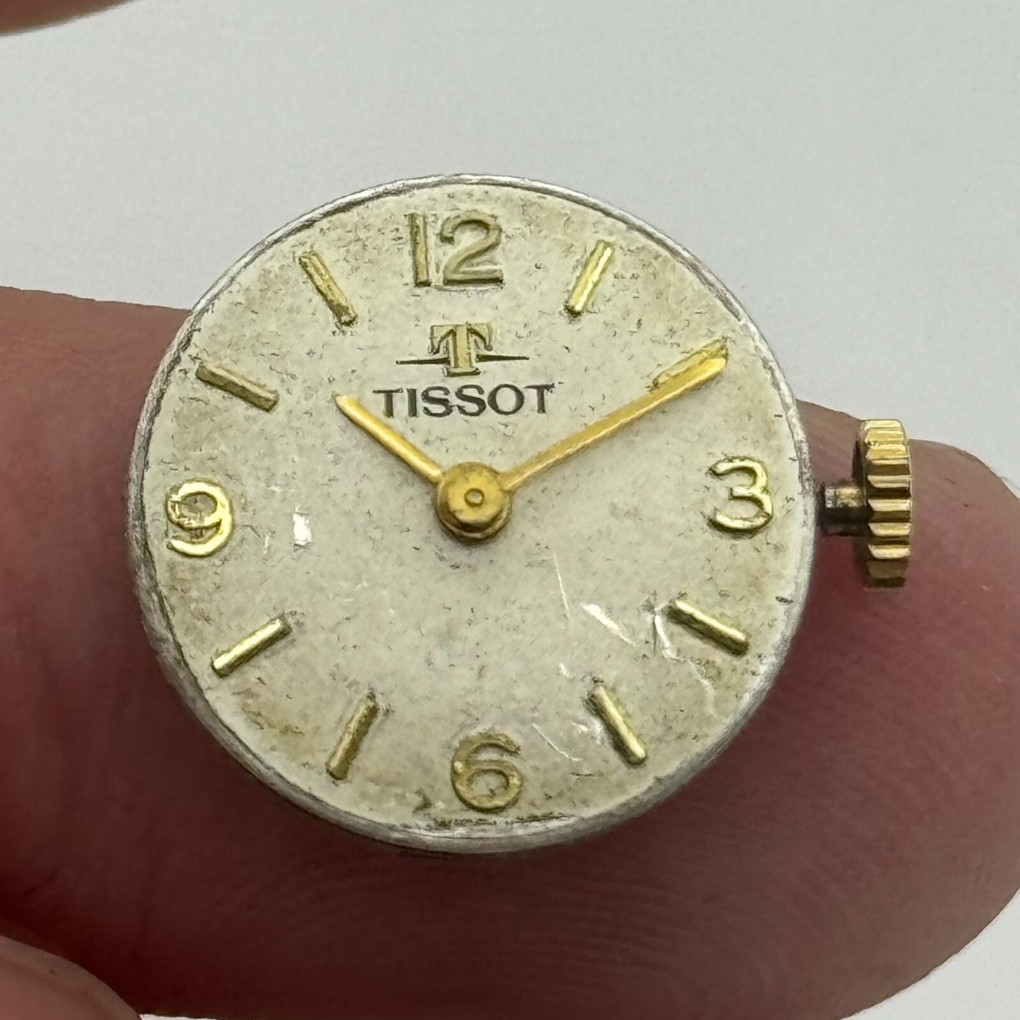 15.5mm Running Tissot 709 Manual Wind 17 Jewels Watch Movement PARTS REPAIR