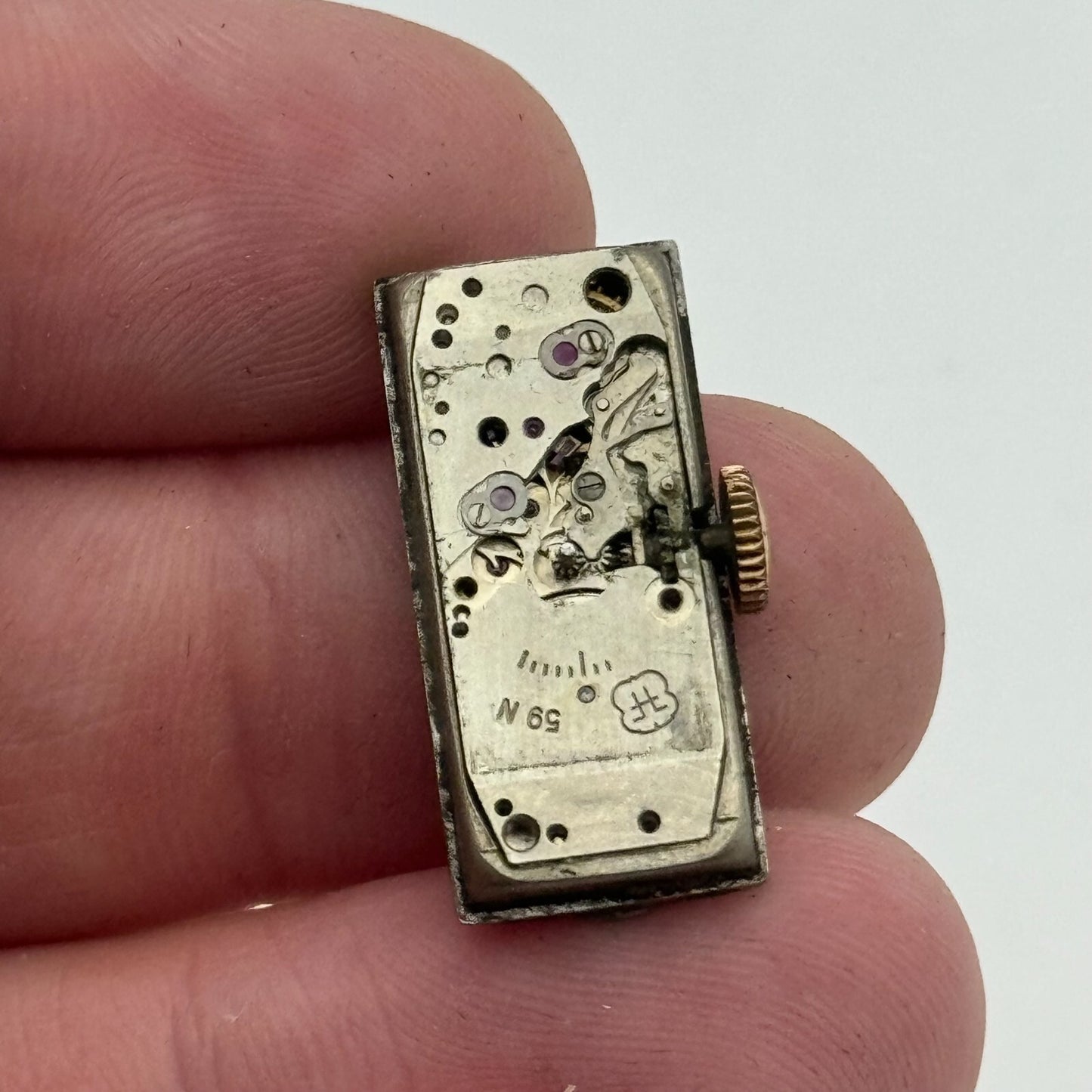 9mm Ladies Lusina FHF 59N Manual Wind 17 Jewels Watch Movement Swiss Made PARTS