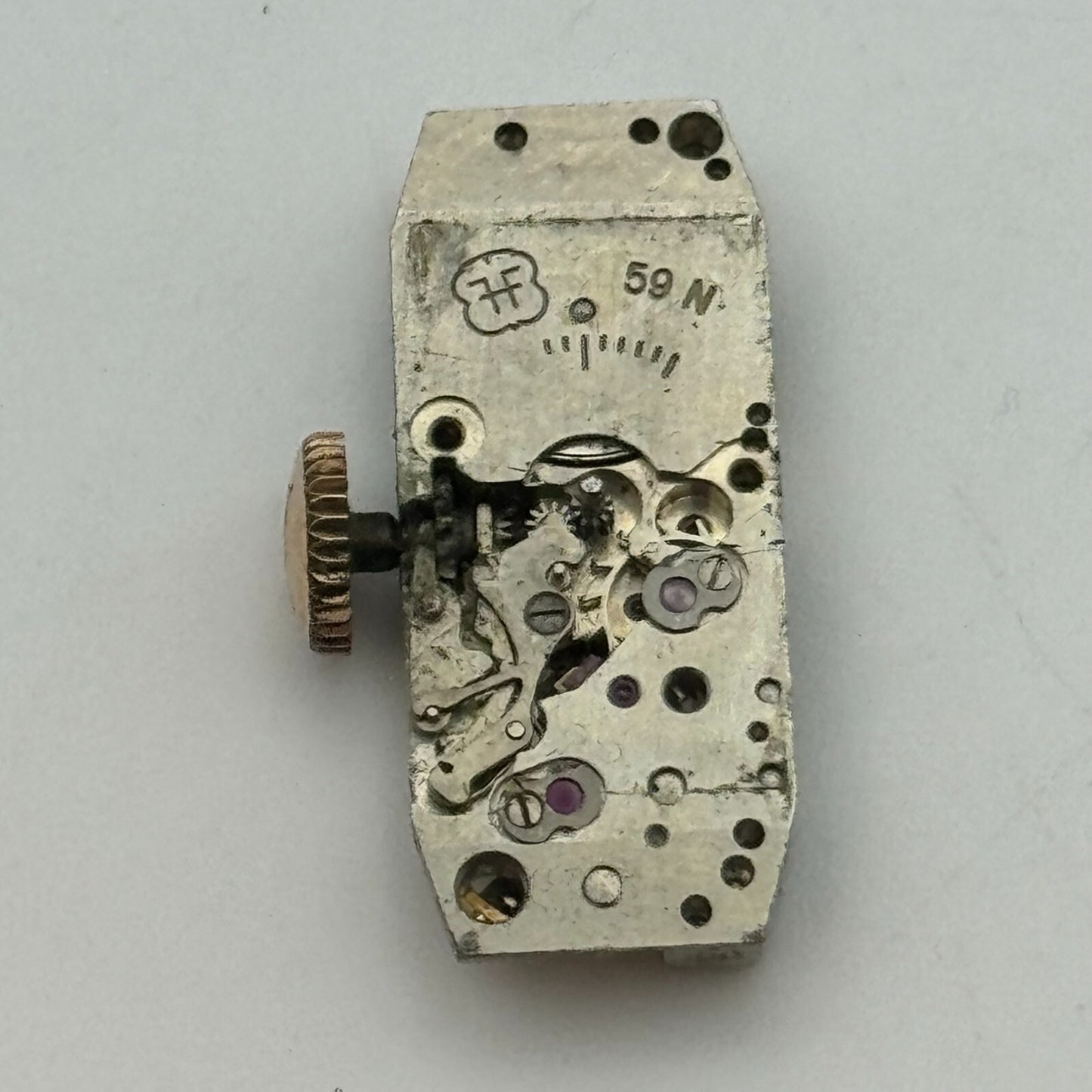 9mm Ladies Lusina FHF 59N Manual Wind 17 Jewels Watch Movement Swiss Made PARTS
