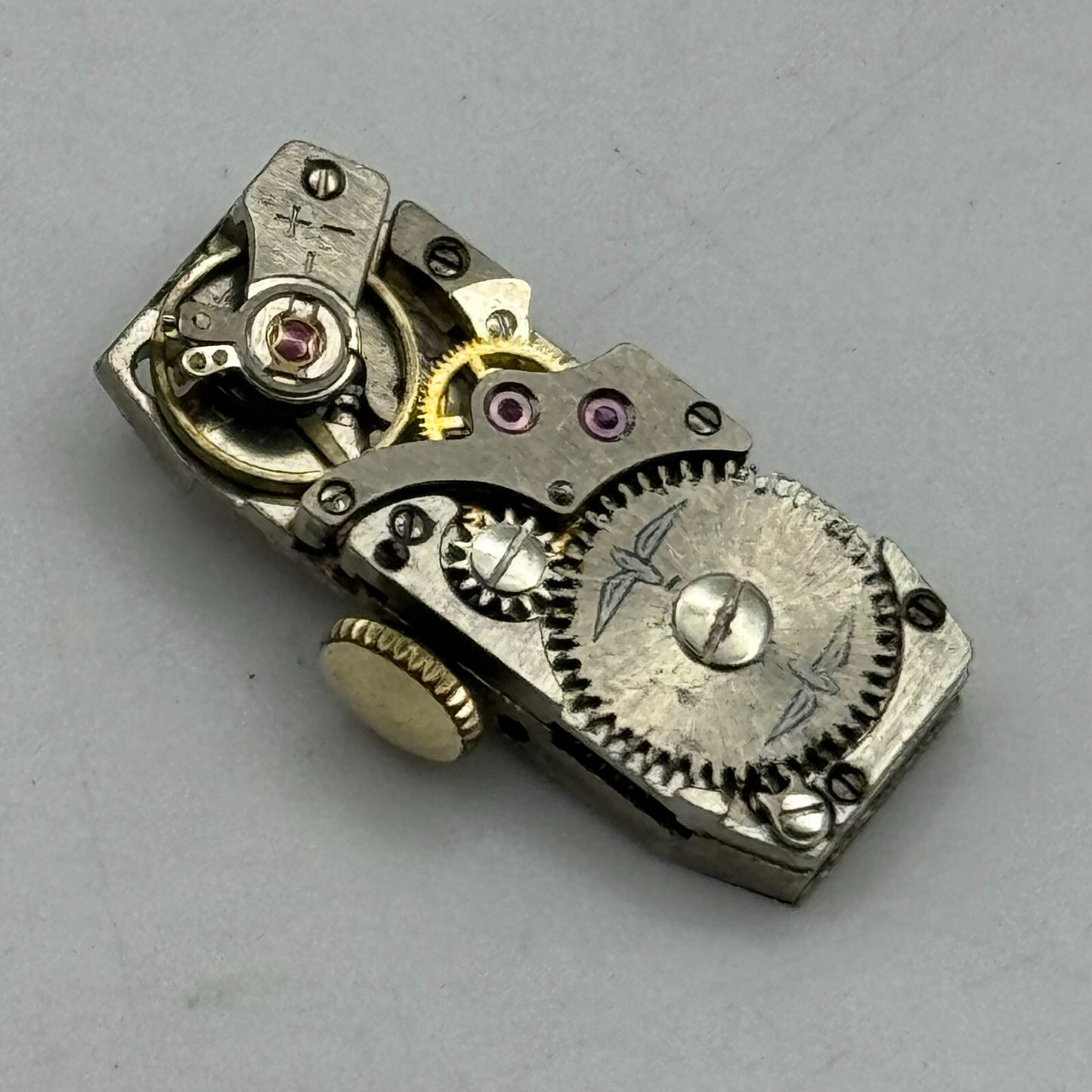 9mm Ladies Rotary FHF 59-21 Tank Watch Movement Manual Wind Swiss PARTS SPARES