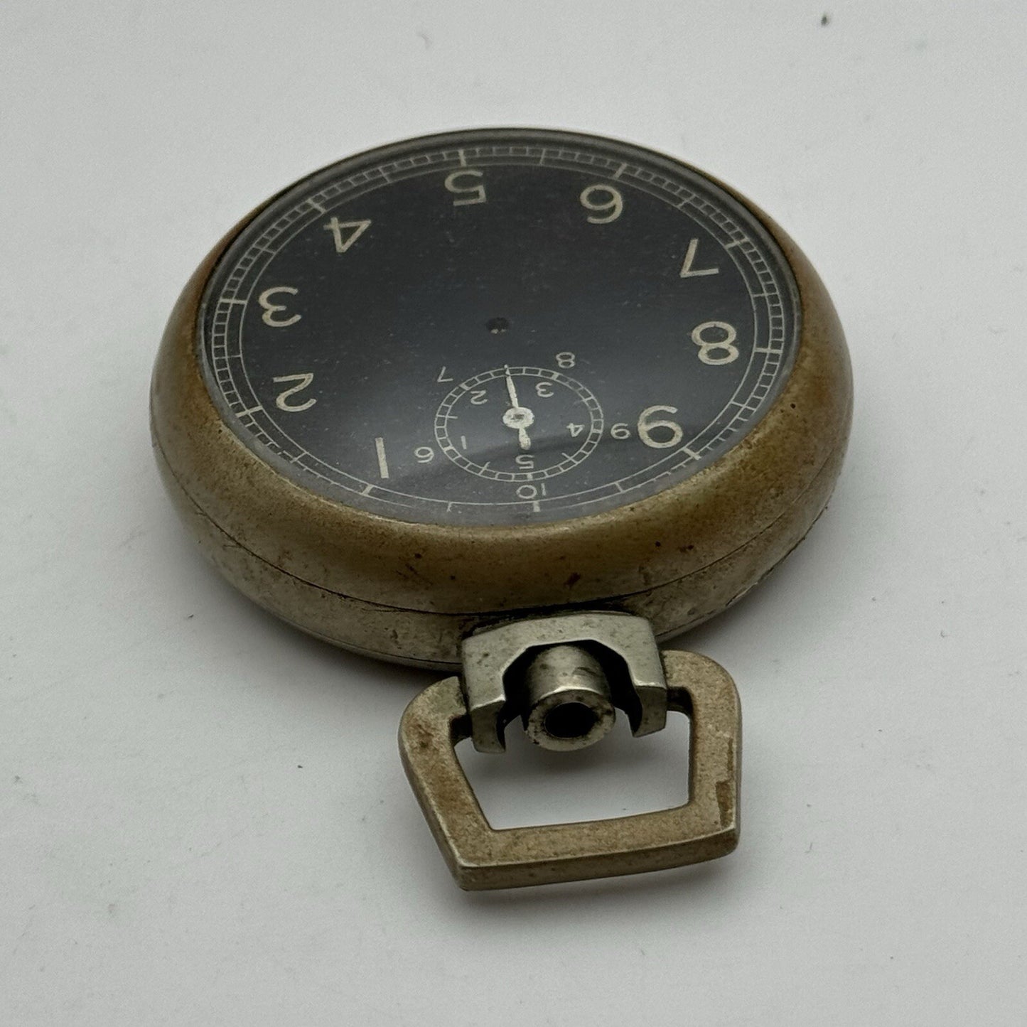 49mm 1940s Elgin USA Grade 582 Model 21 Star Case Co Stop Watch TO RESTORE