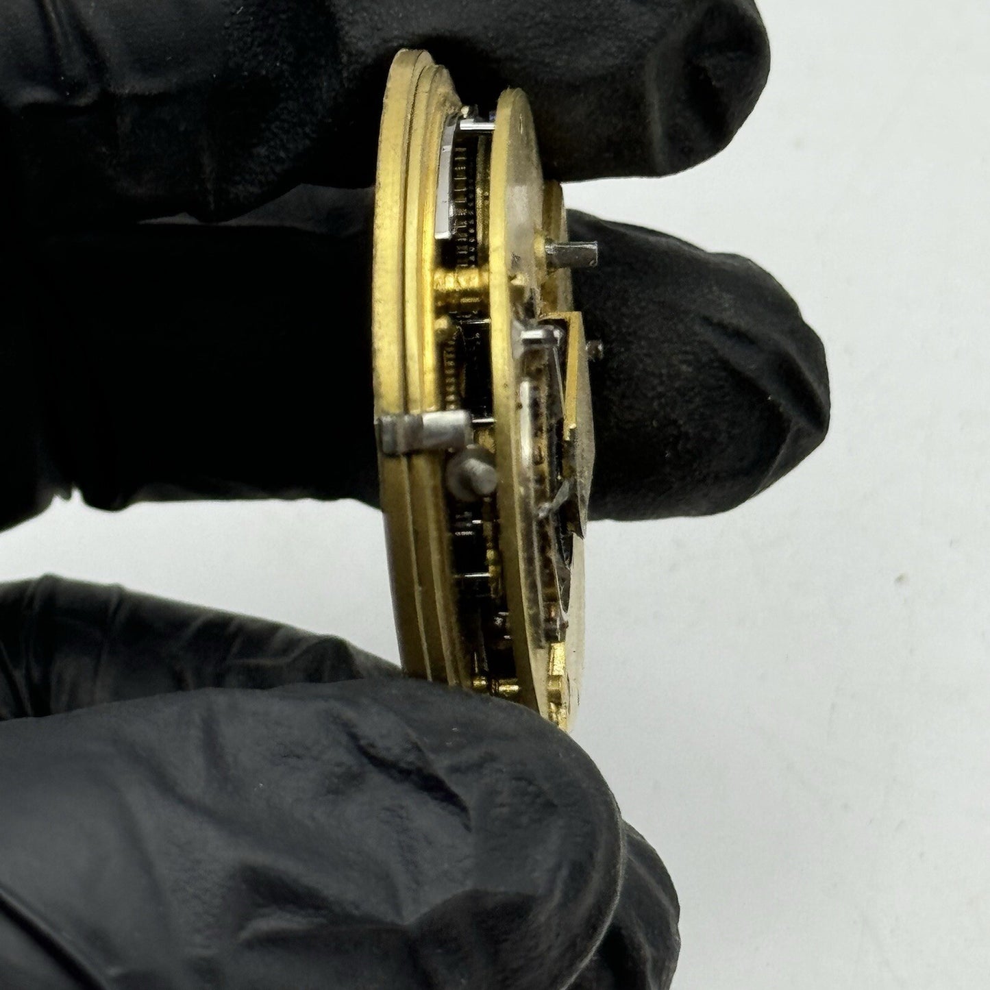41.4mm Unidentified Fusee No Chain Pocket Watch Movement FOR PARTS