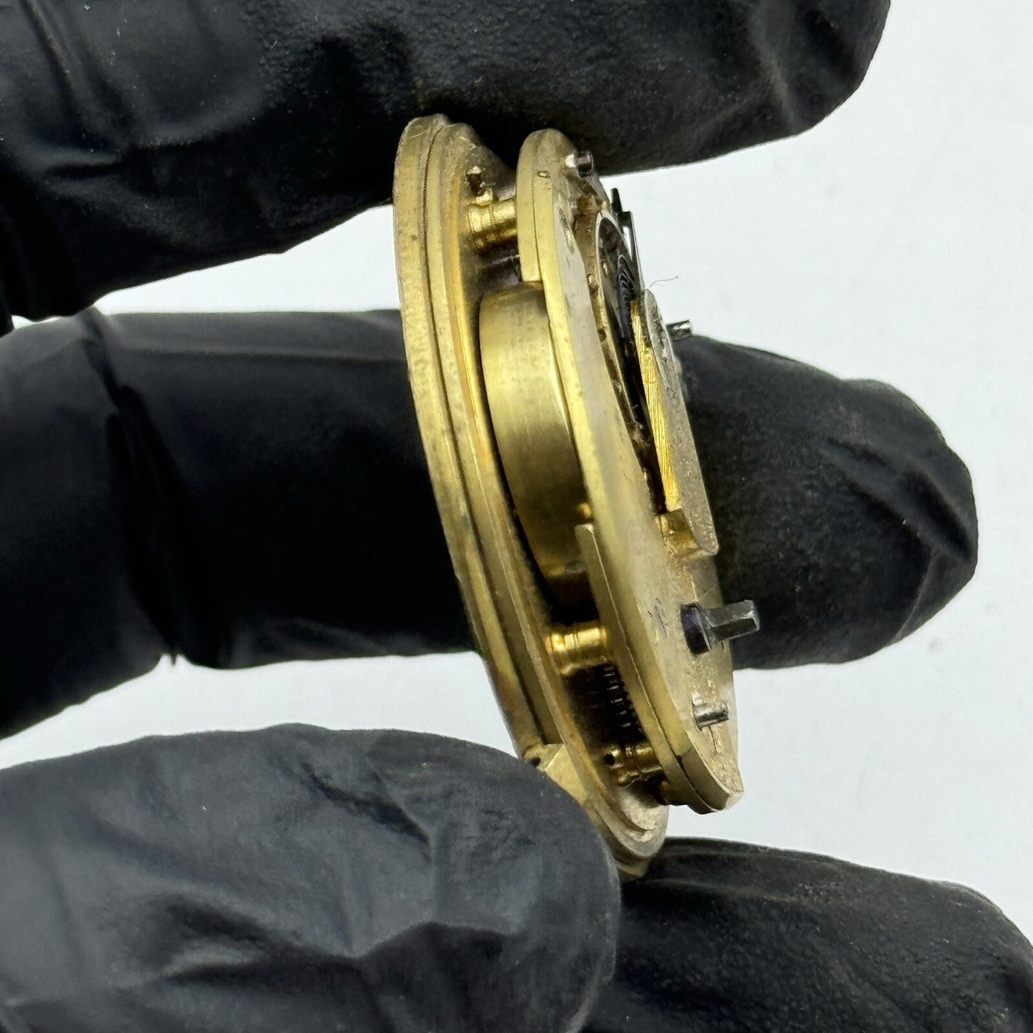 41.4mm Unidentified Fusee No Chain Pocket Watch Movement FOR PARTS