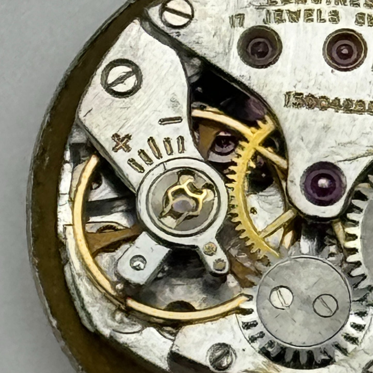 14.1mm Ladies Longines Cal 14.162 Manual Wind Watch Movement Swiss Vintage PARTS