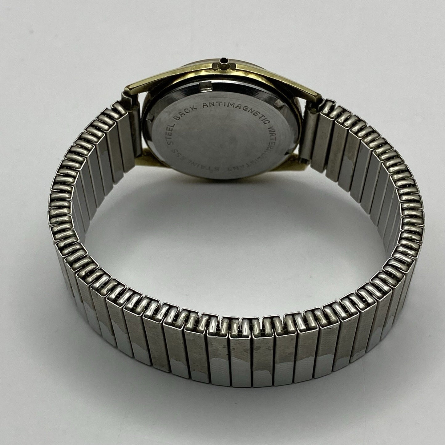 33mm Gents Nivada Automatic AS 1673 Watch Expandable Strap NON WORKING