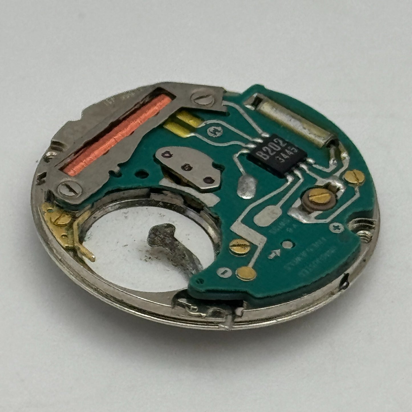 23.8mm ETA 555.411 Swiss 5 Jewels Quartz Partial Watch Movement Vintage PARTS