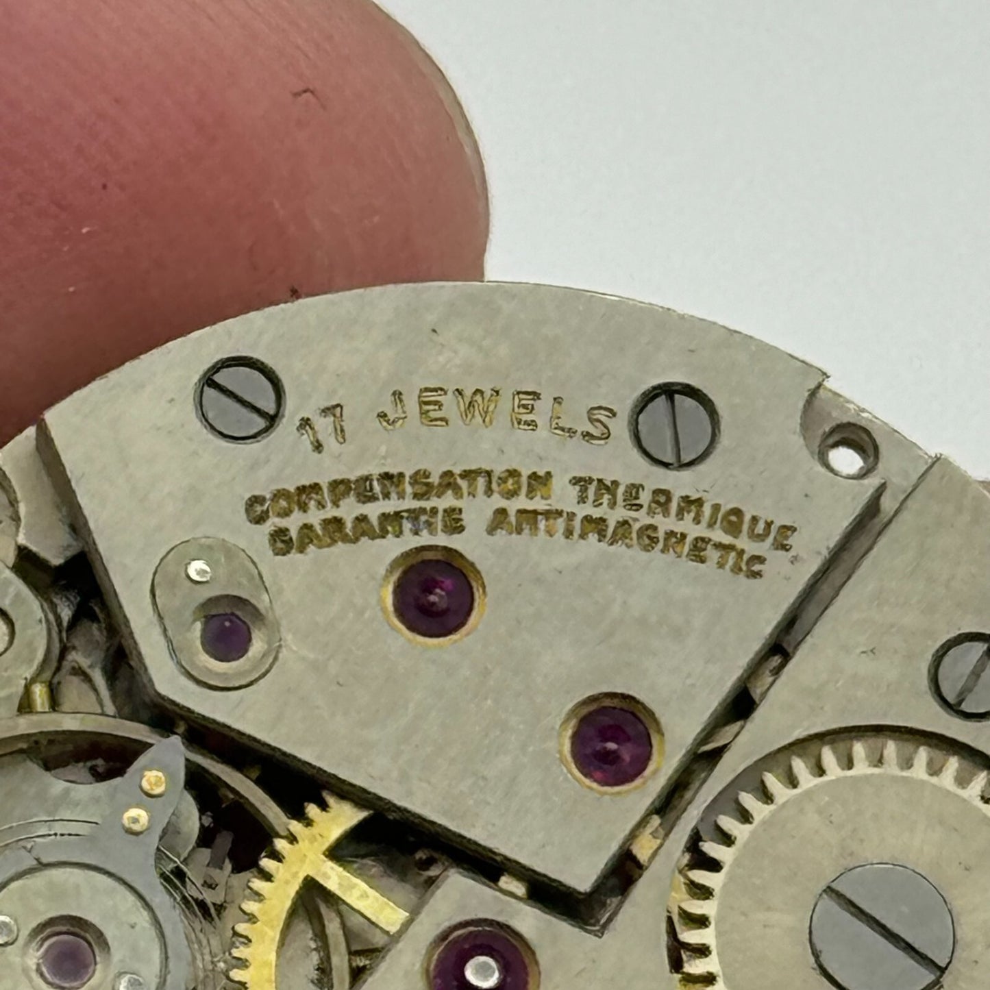 26.9mm Majex Felsa F 390 Manual Wind Watch Movement Swiss Vintage PARTS SPARES