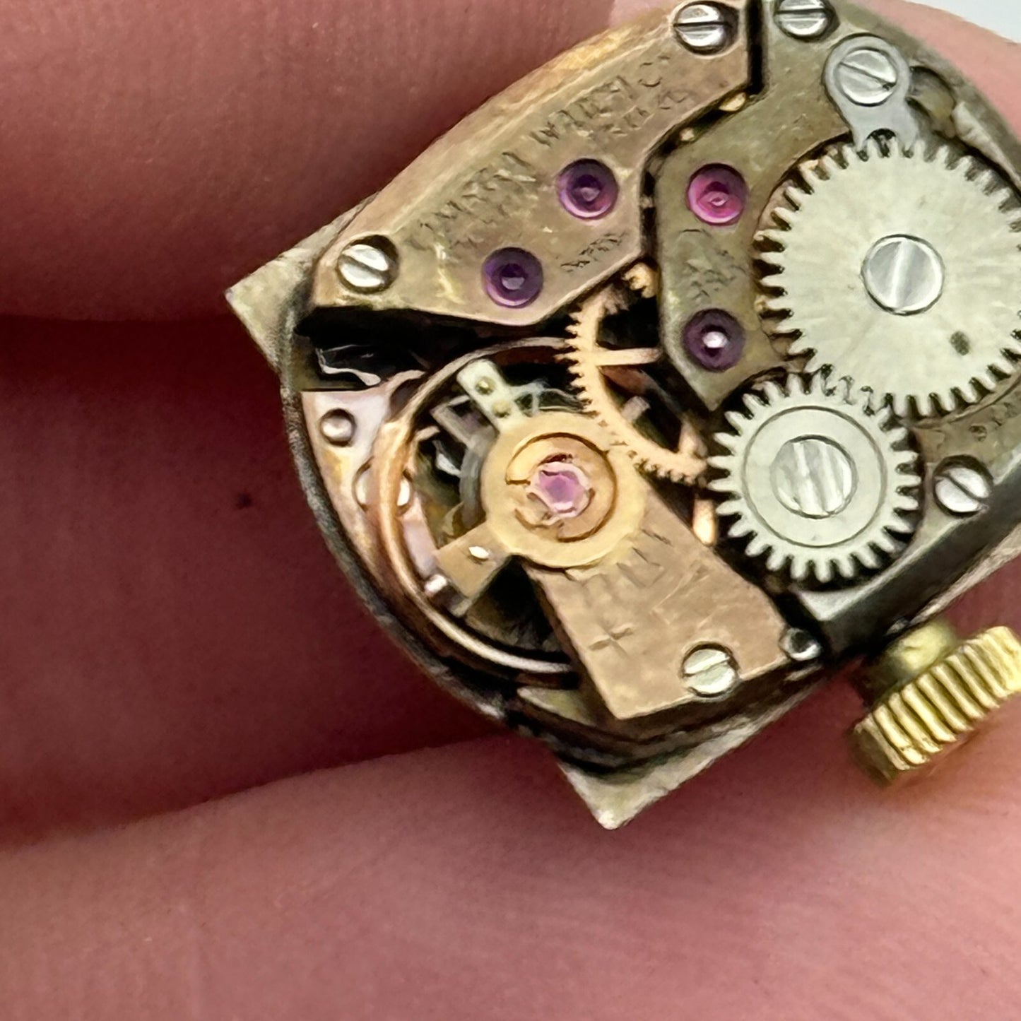 12.5mm Ladies Omega Cal 485 Manual Wind Watch Movement Swiss Vintage PARTS SPARE