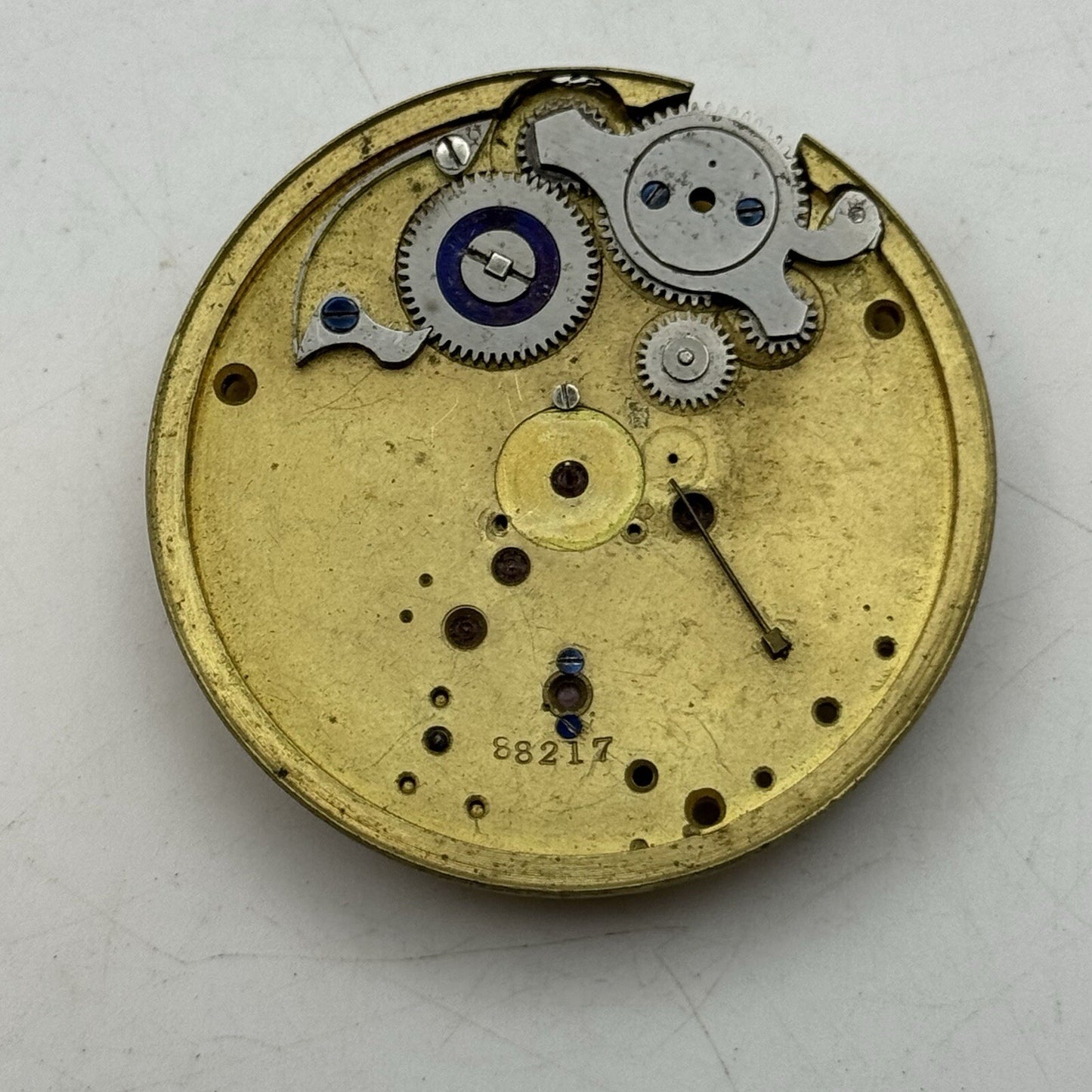 47.1mm Manual Wind Abell Richmond London Pocket Watch Movement FOR PARTS