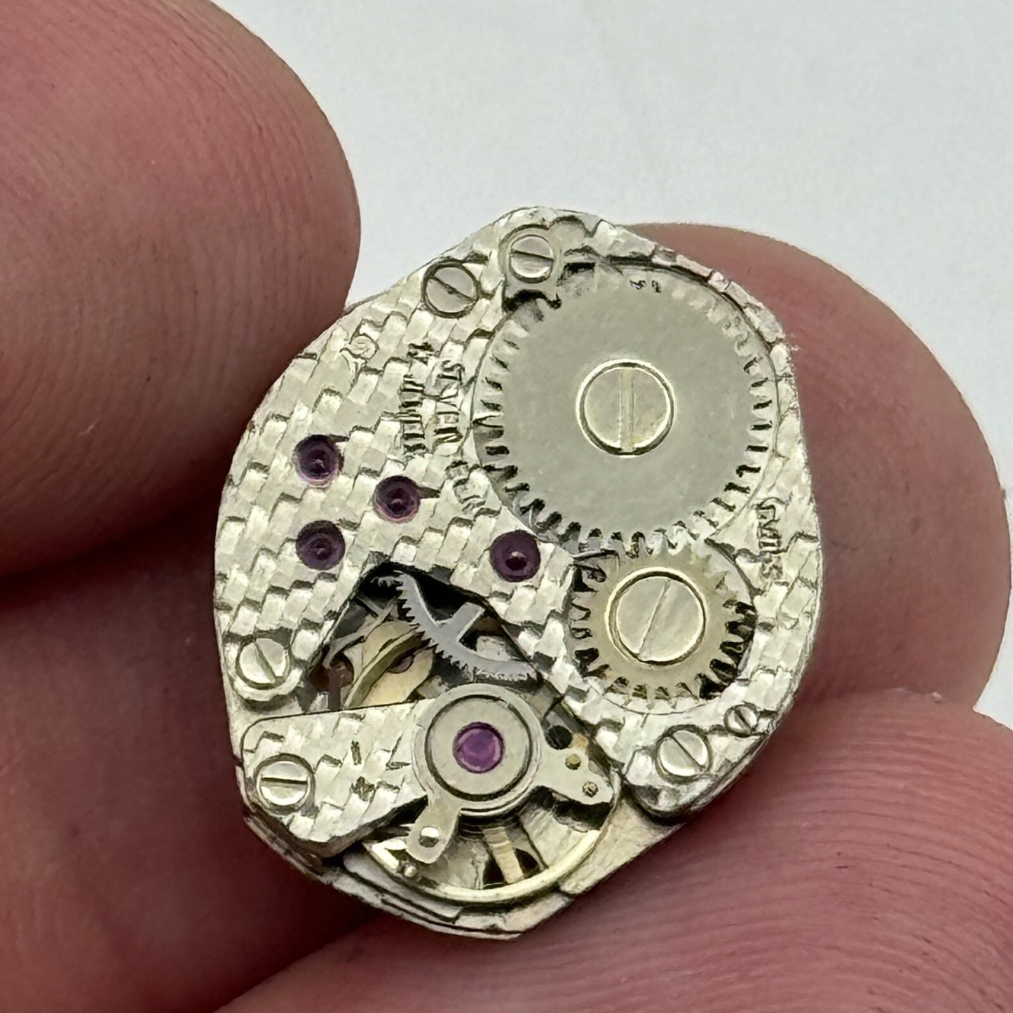 15.3mm Ladies Regency FHF ST 69-21 Balance Ok Swiss Watch Movement PARTS SPARES