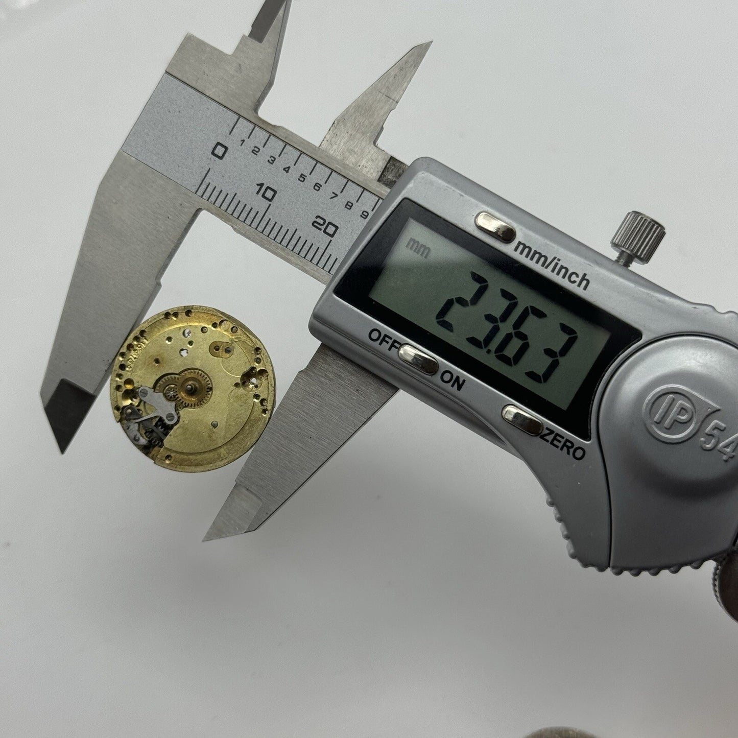 22.2mm Vintage Rolex 2216 Sub Seconds Wristwatch Dial & Unidentified Movement