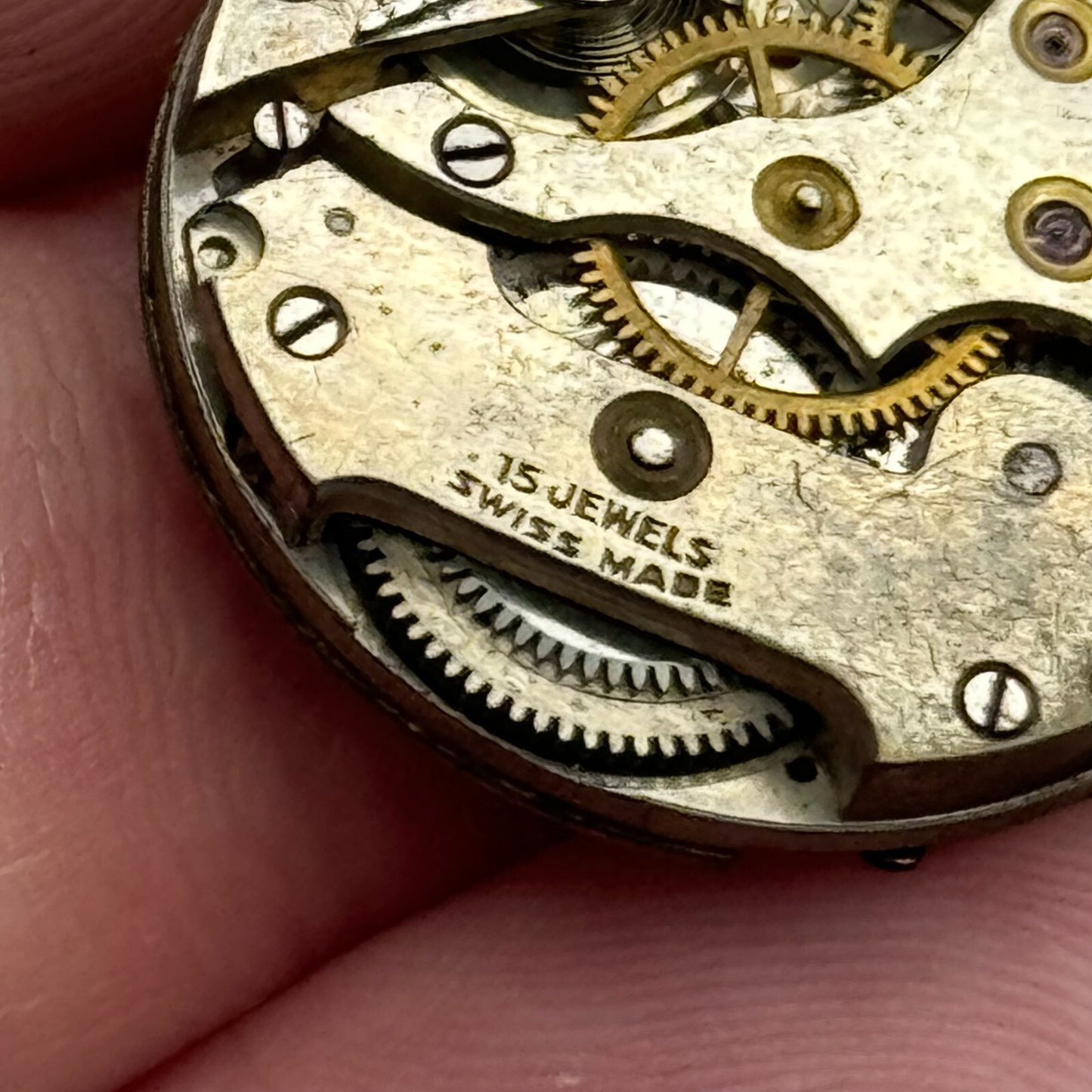 23.6mm High Grade MST Balance Ok Swiss Manual Wind 15 Jewel Watch Movement PARTS