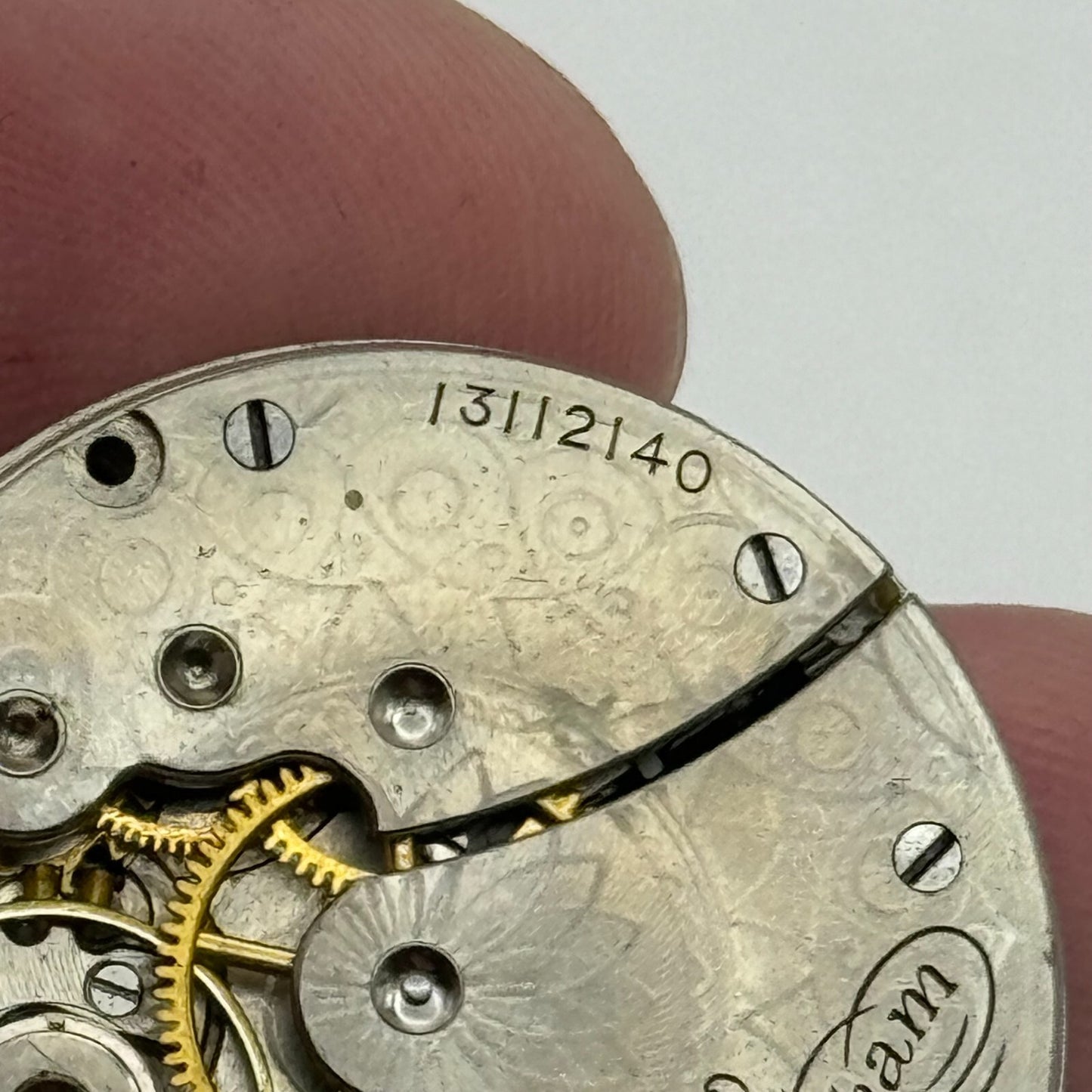 0s Antique Waltham Grade 61 Model 1903 American Watch Movement PARTS SPARES