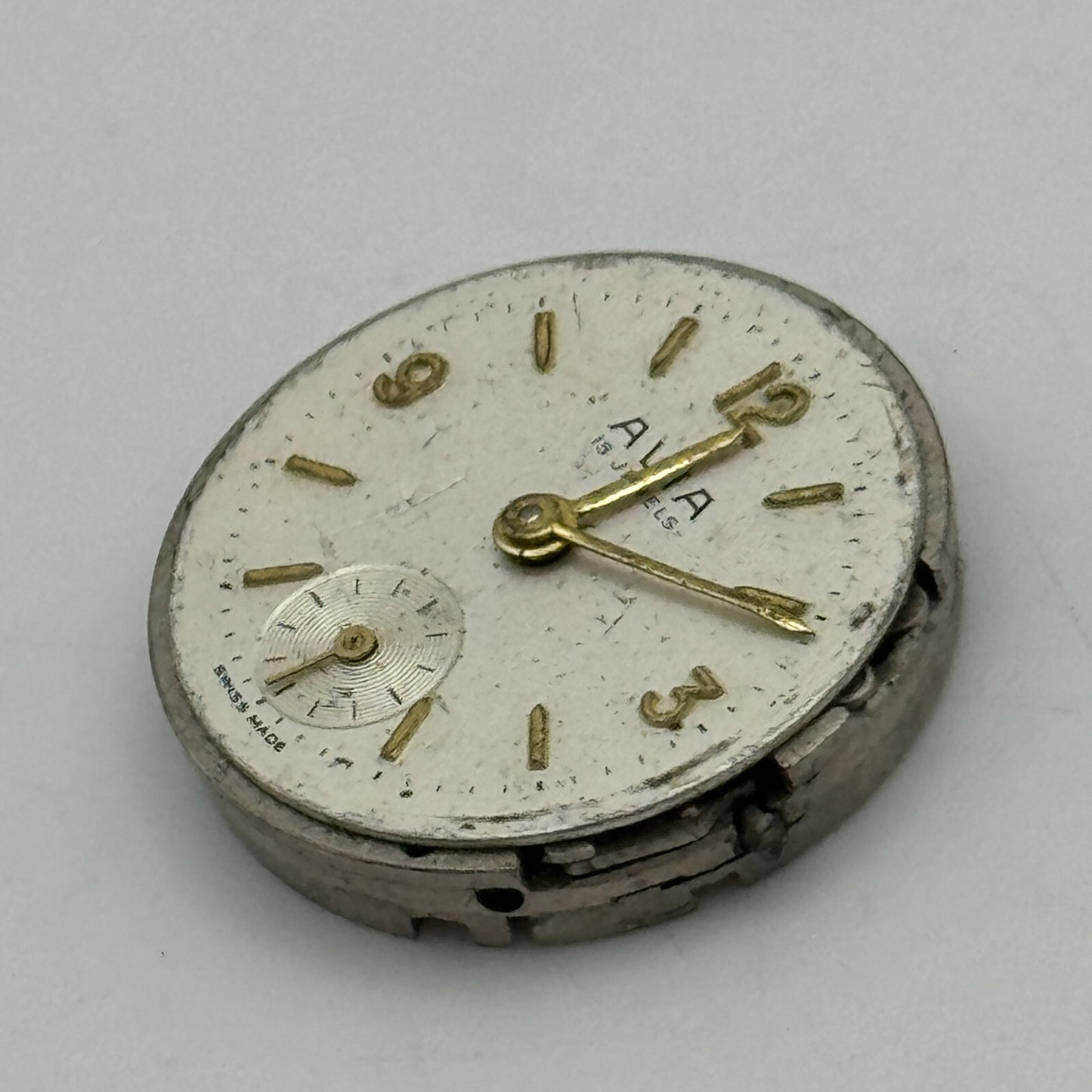 19.7mm Avia Unitas 630 UT Sub Seconds Manual Wind Swiss Watch Movement PARTS