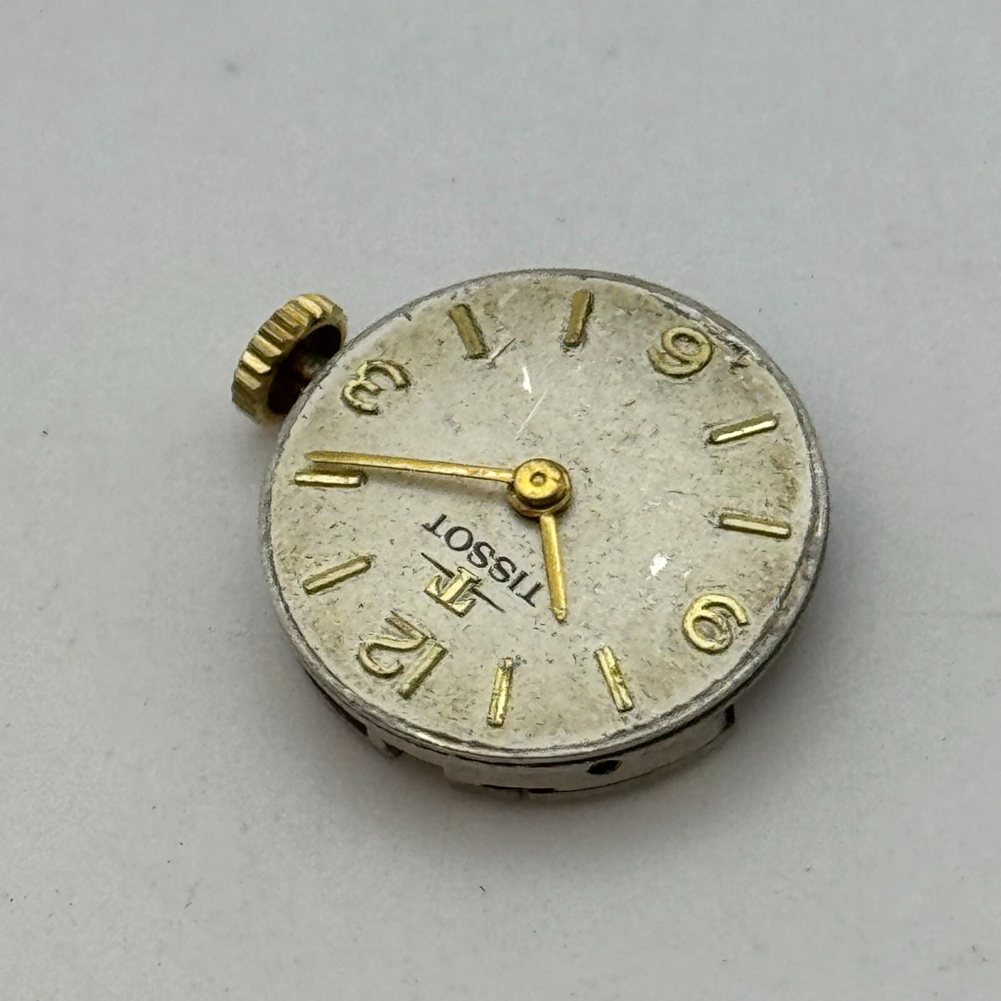 15.5mm Running Tissot 709 Manual Wind 17 Jewels Watch Movement PARTS REPAIR