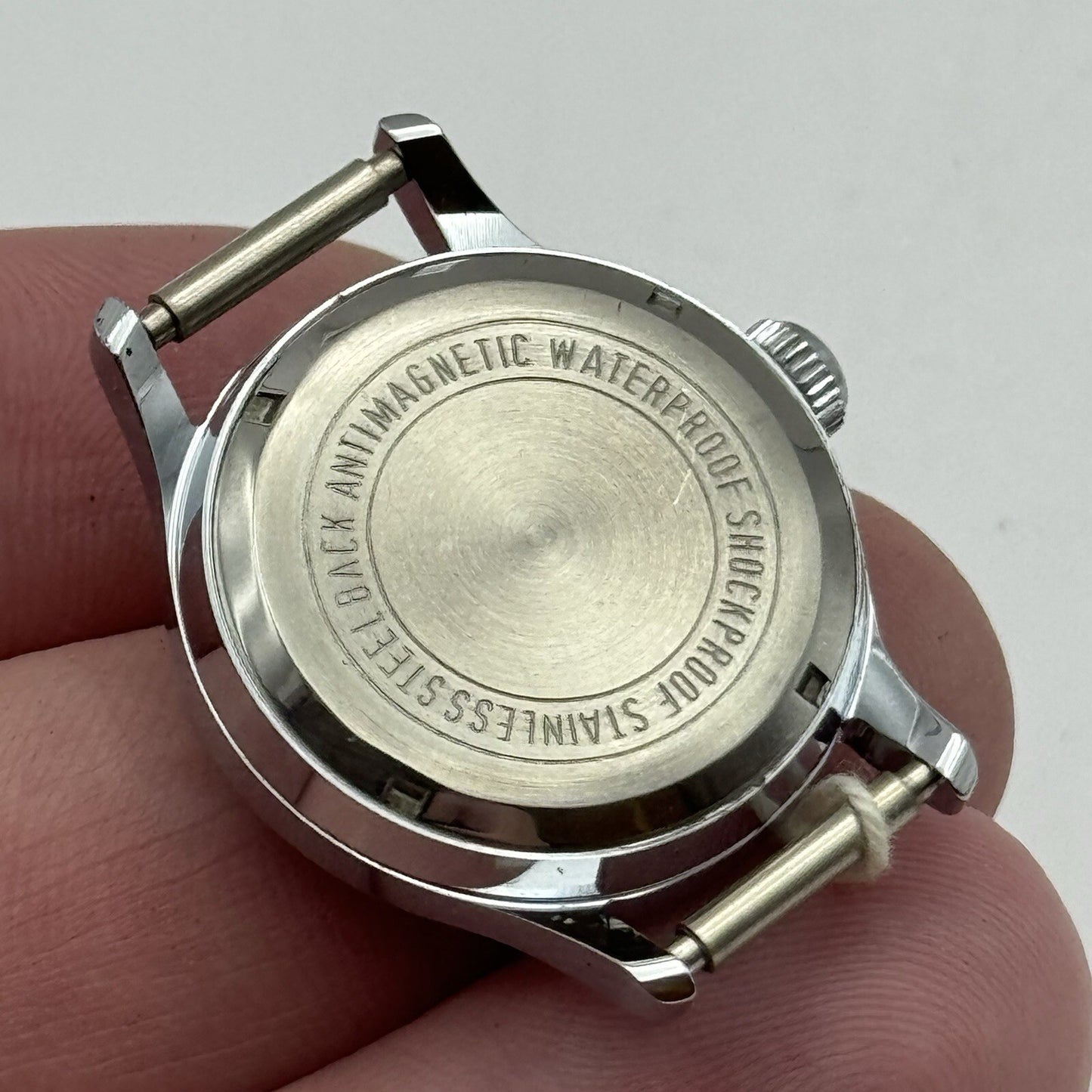 24.5mm New Old Stock AS1320 Clinton Automatic Watch Case & Dial Unused CHR ST