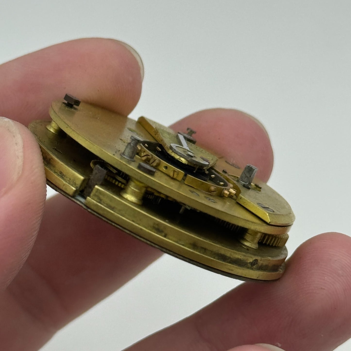 44.9mm Antique J G Graves Sheffield English Express Lever Pocket Watch Movement