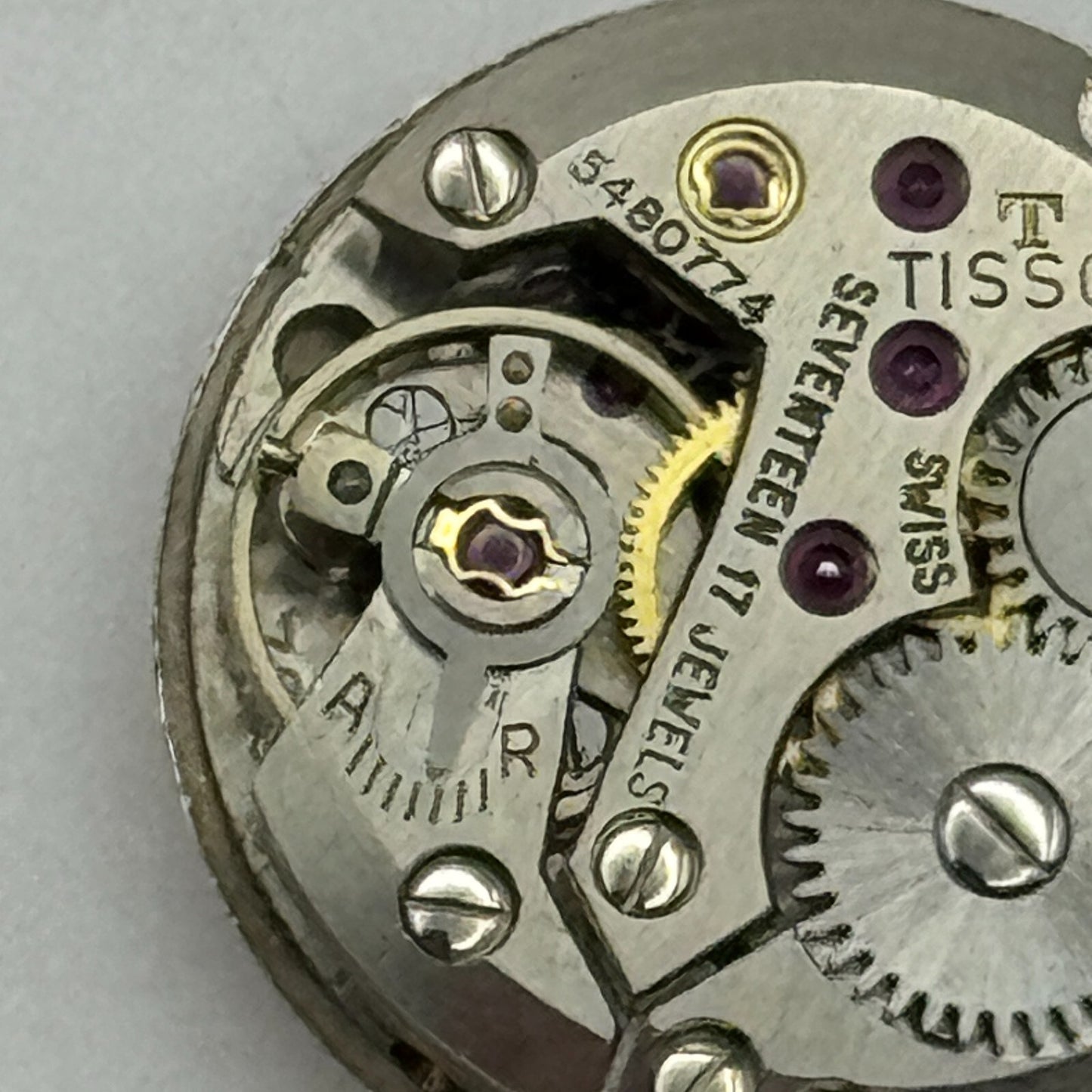 15.5mm Ladies Tissot 709 Manual Wind Watch Movement Swiss Vintage PARTS SPARES