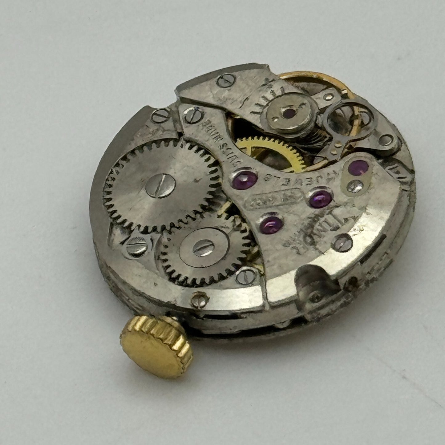 17.5mm Ladies Timor Felsa F 4022 Manual Wind Watch Movement Swiss Vintage PARTS