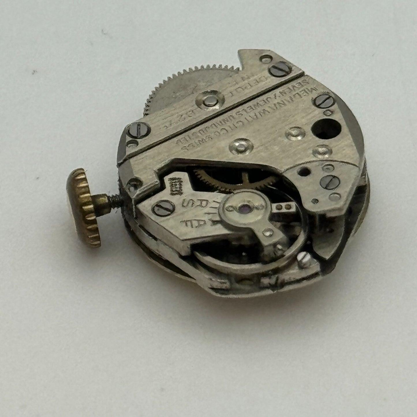15mm Ladies Medana Cal 8275 Manual Wind 7 Jewels Watch Movement Swiss Made PARTS