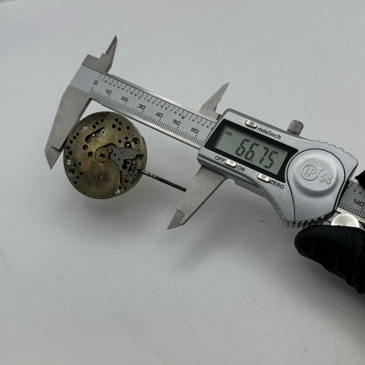 42.7mm Manual Wind Buren Watch Co Higher Grade Pocket Watch Movement FOR PARTS