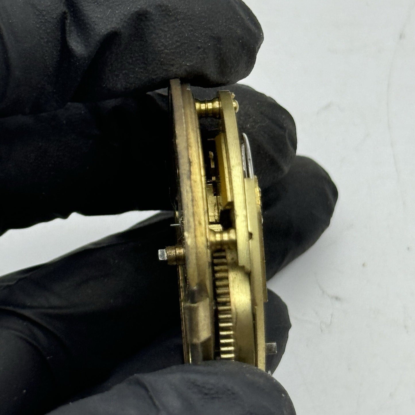 46.5mm G W Harvey Wellington Pocket Watch Movement FOR PARTS Restoration