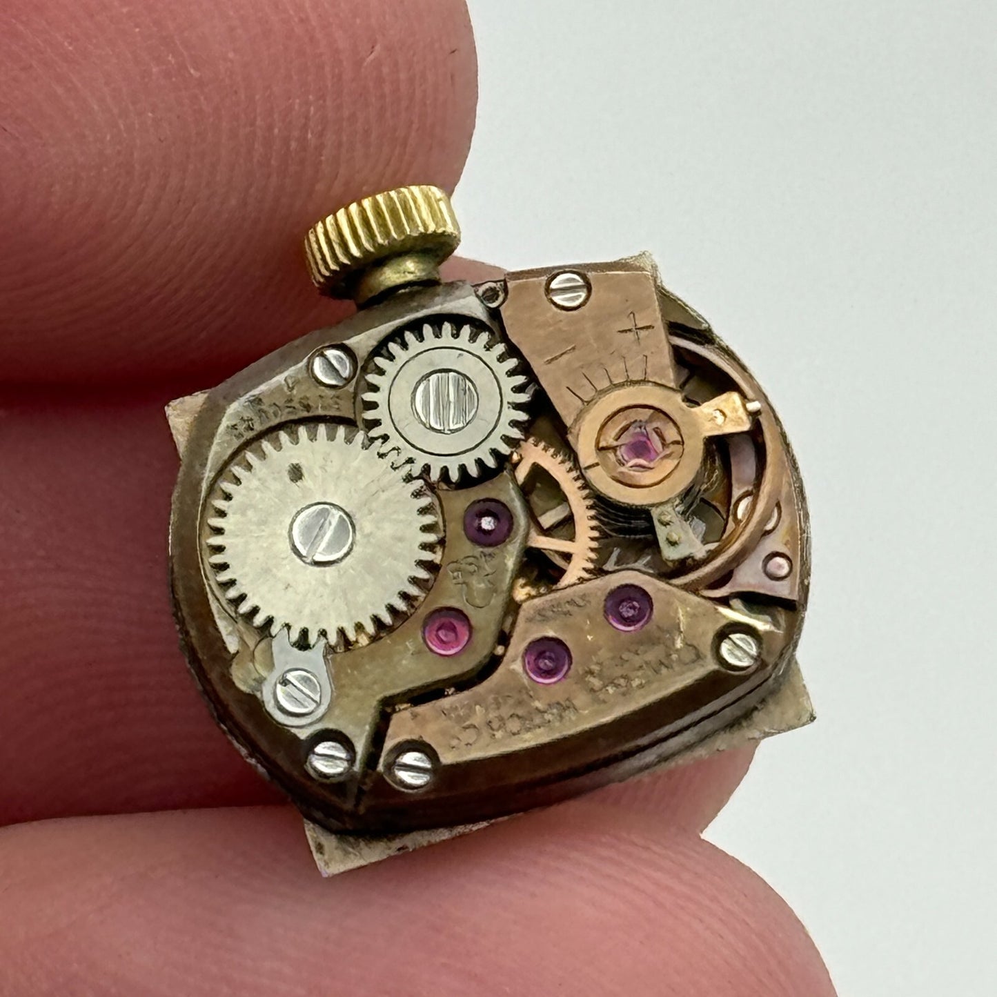 12.5mm Ladies Omega Cal 485 Manual Wind Watch Movement Swiss Vintage PARTS SPARE