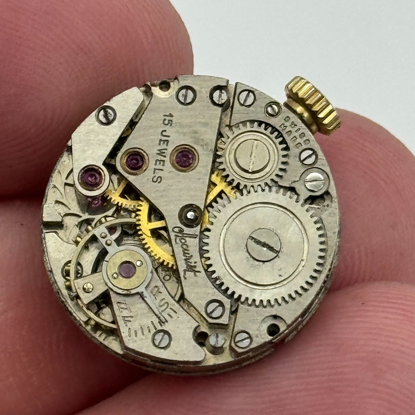 19.7mm Precista AS 970 A Schild Balance Intact Sub Seconds Watch Movement PARTS