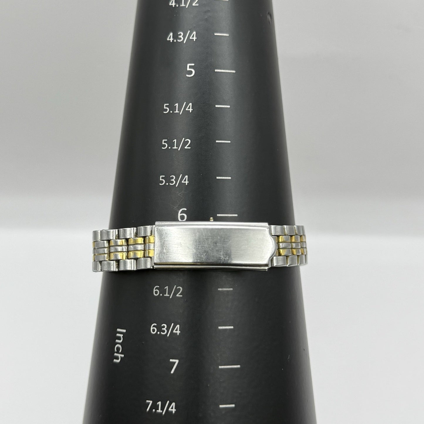 26mm Working Ladies Lorus V782-X113 Two Tone Date Dial Quartz Watch 6 Inches